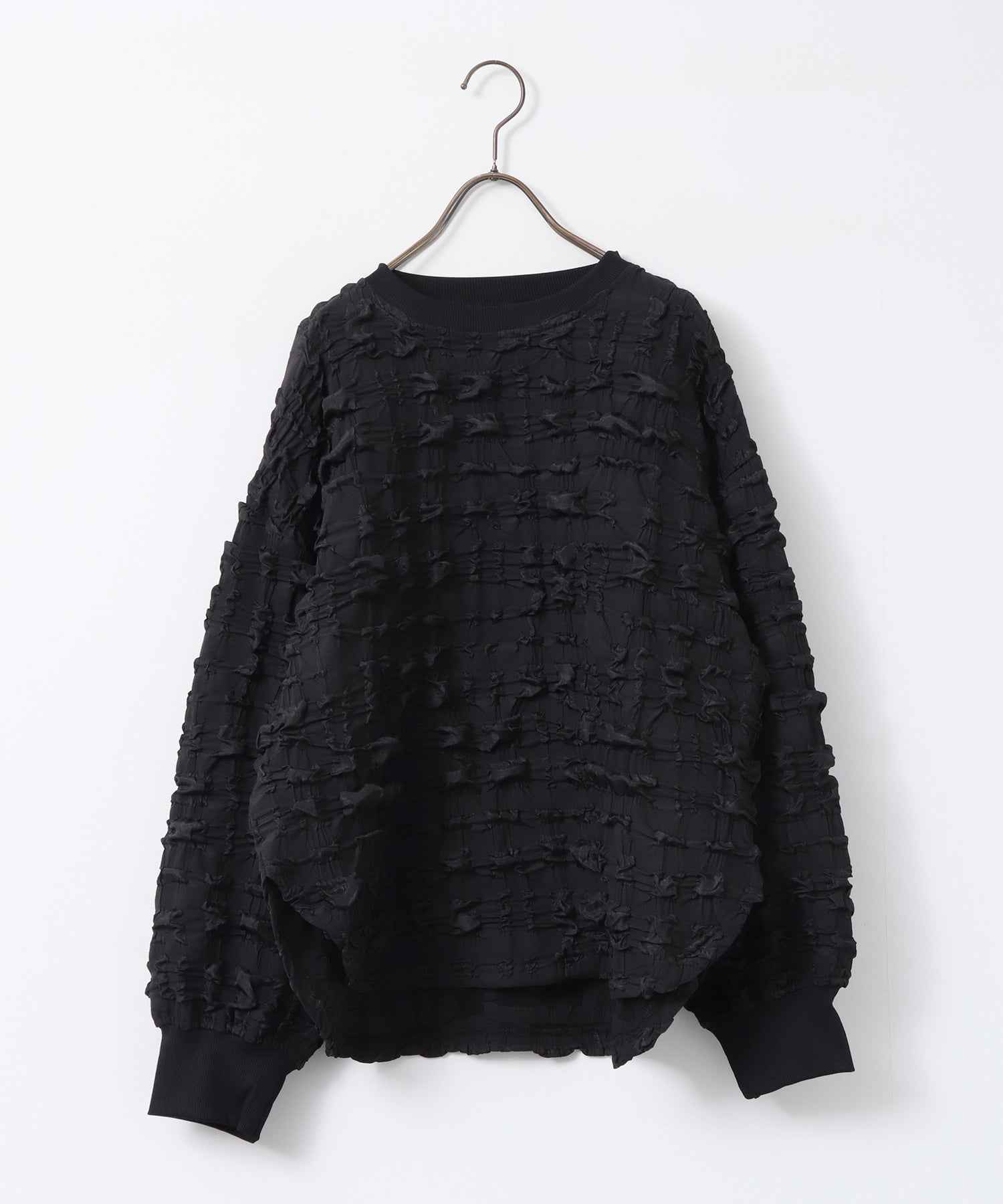 カットジャガード トップス