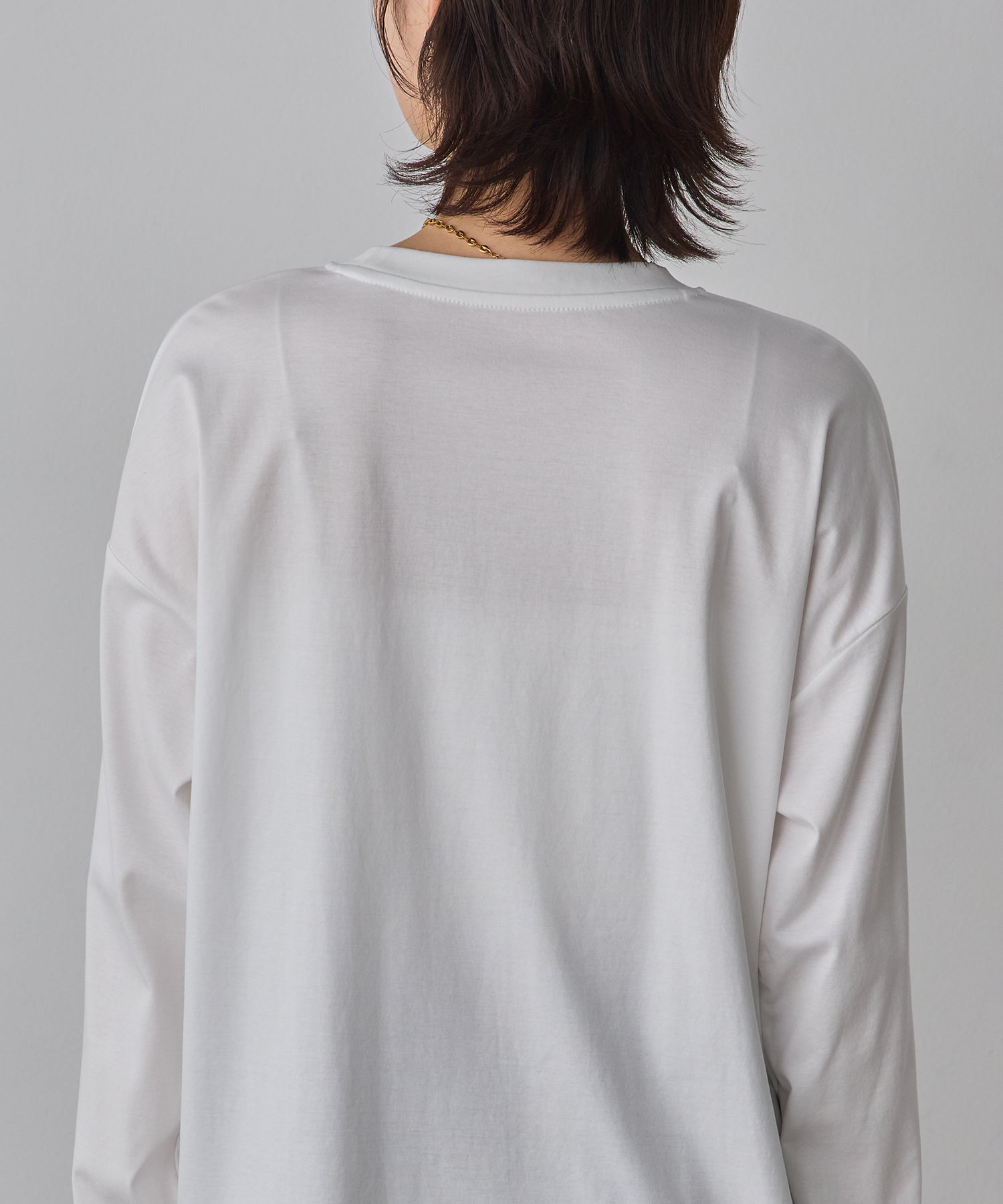 FRONT LOGO LONG T-SHIRT