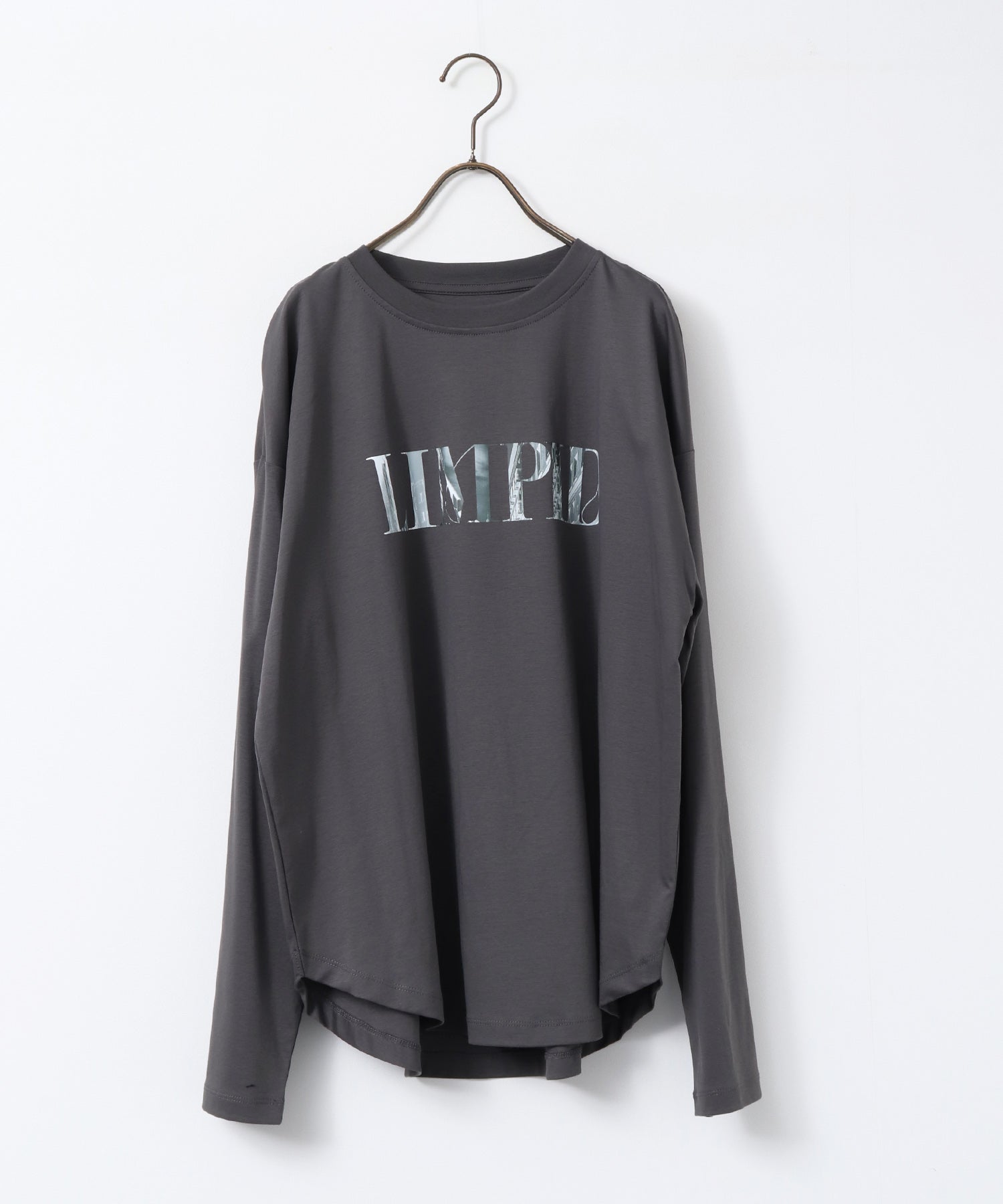 FRONT LOGO LONG T-SHIRT