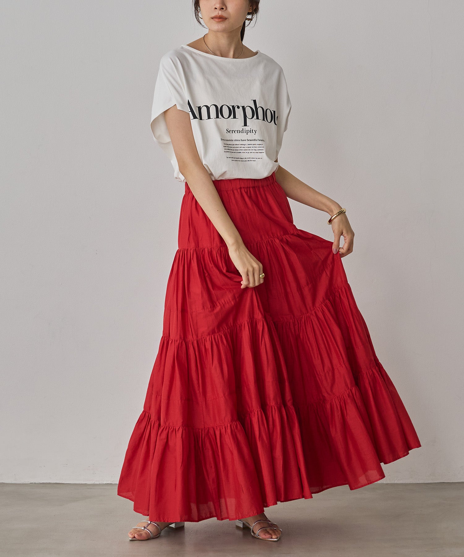 2WAY FRENCH OVERSIZED LOGO T-SHIRT