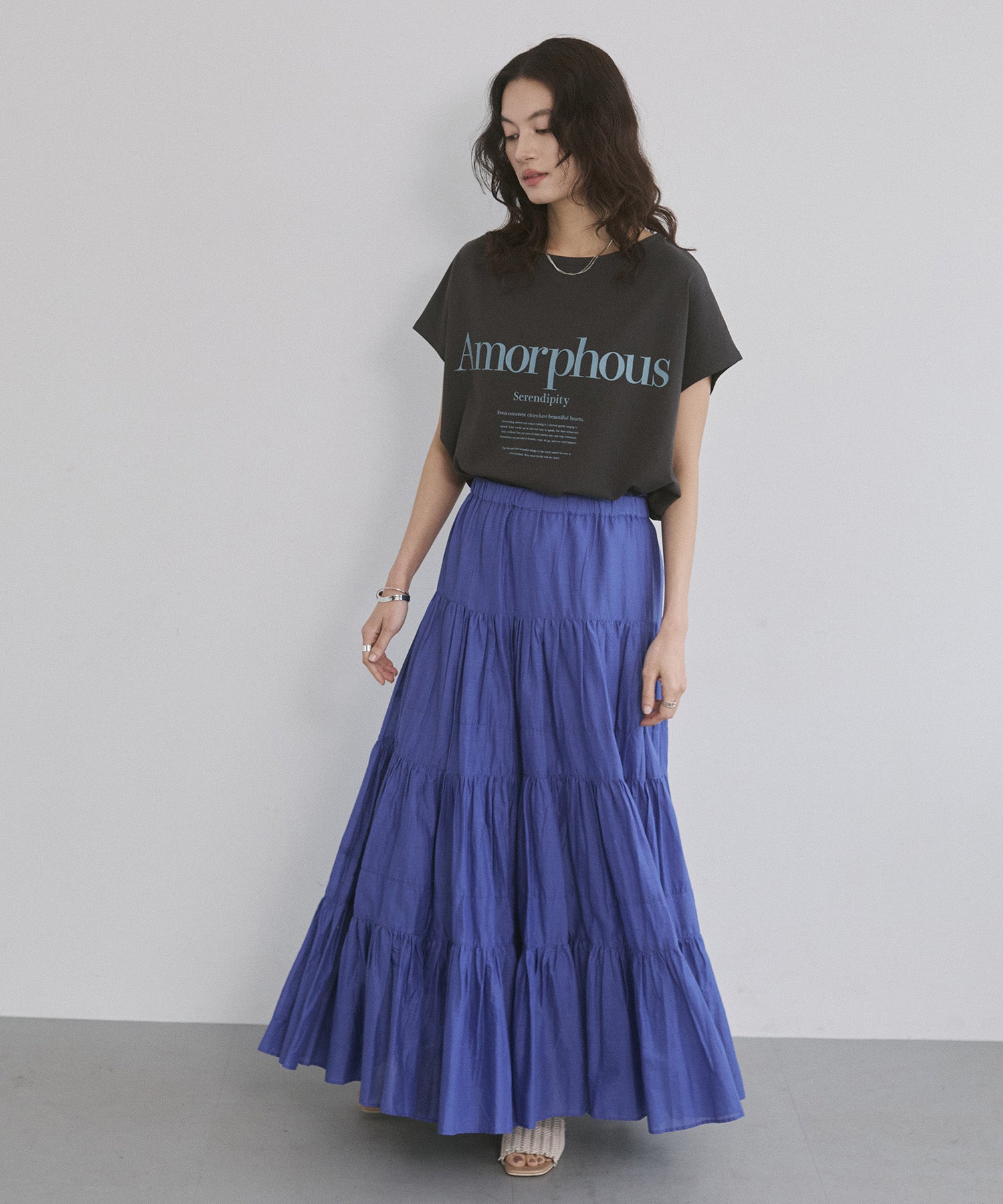 2WAY FRENCH OVERSIZED LOGO T-SHIRT