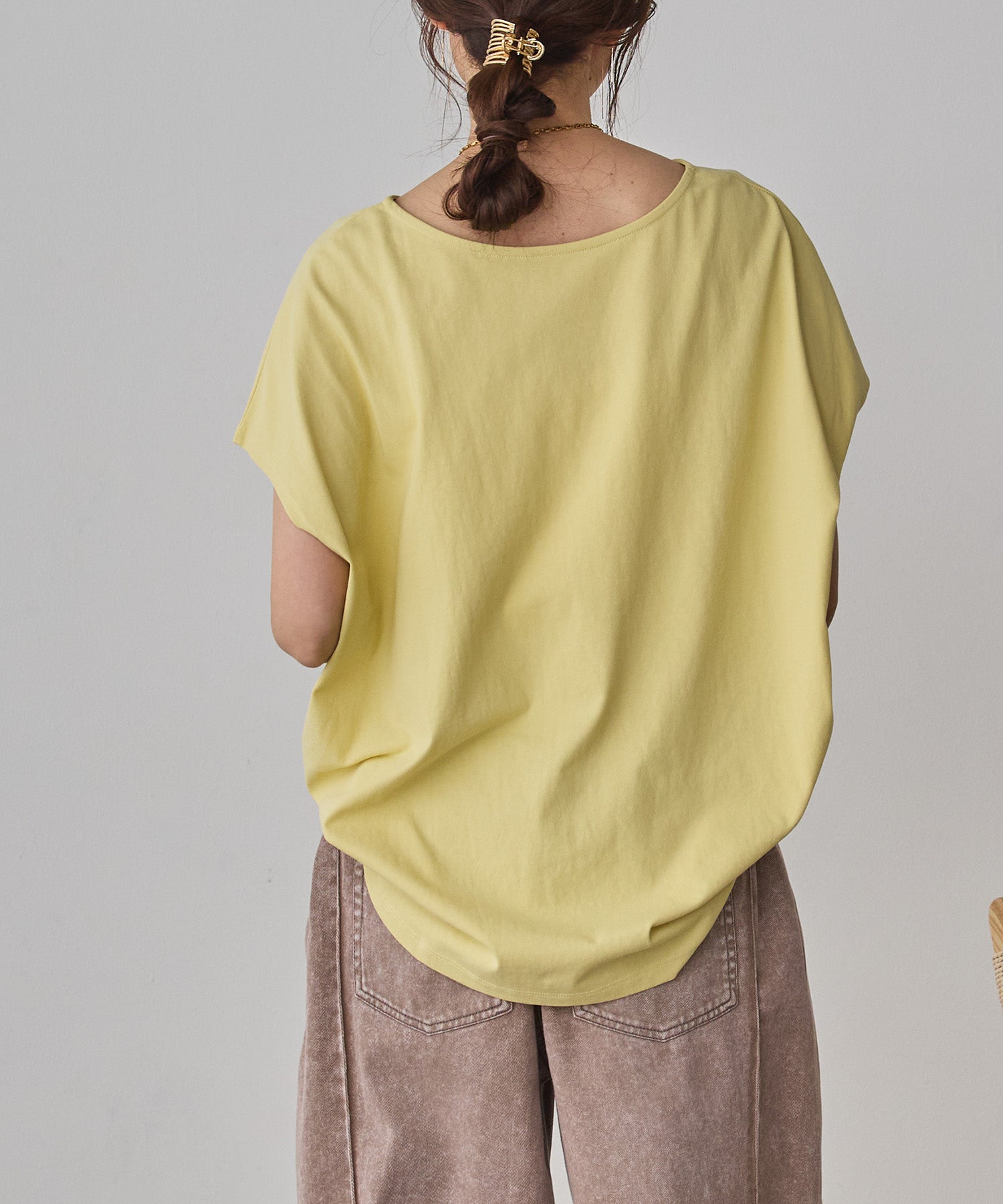 2WAY FRENCH OVERSIZED LOGO T-SHIRT