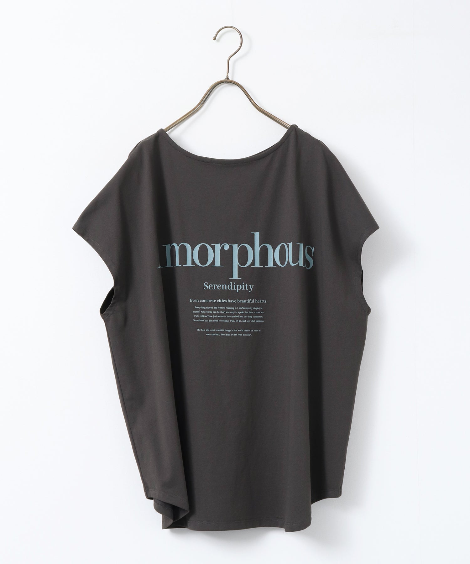2WAY FRENCH OVERSIZED LOGO T-SHIRT