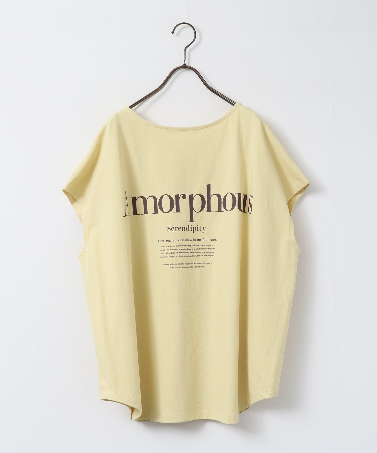 2WAY FRENCH OVERSIZED LOGO T-SHIRT