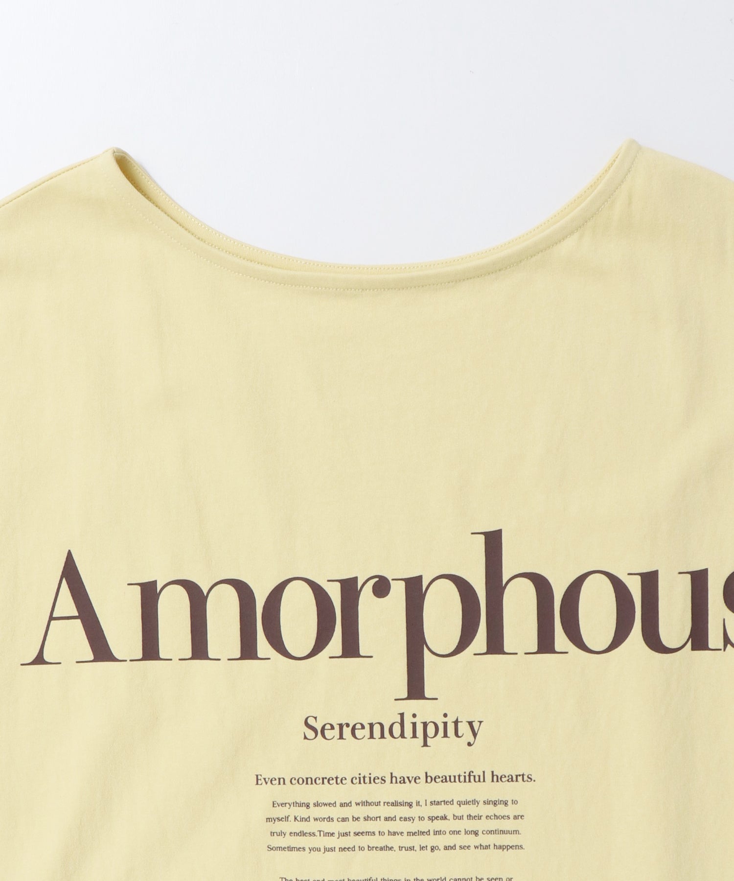 2WAY FRENCH OVERSIZED LOGO T-SHIRT