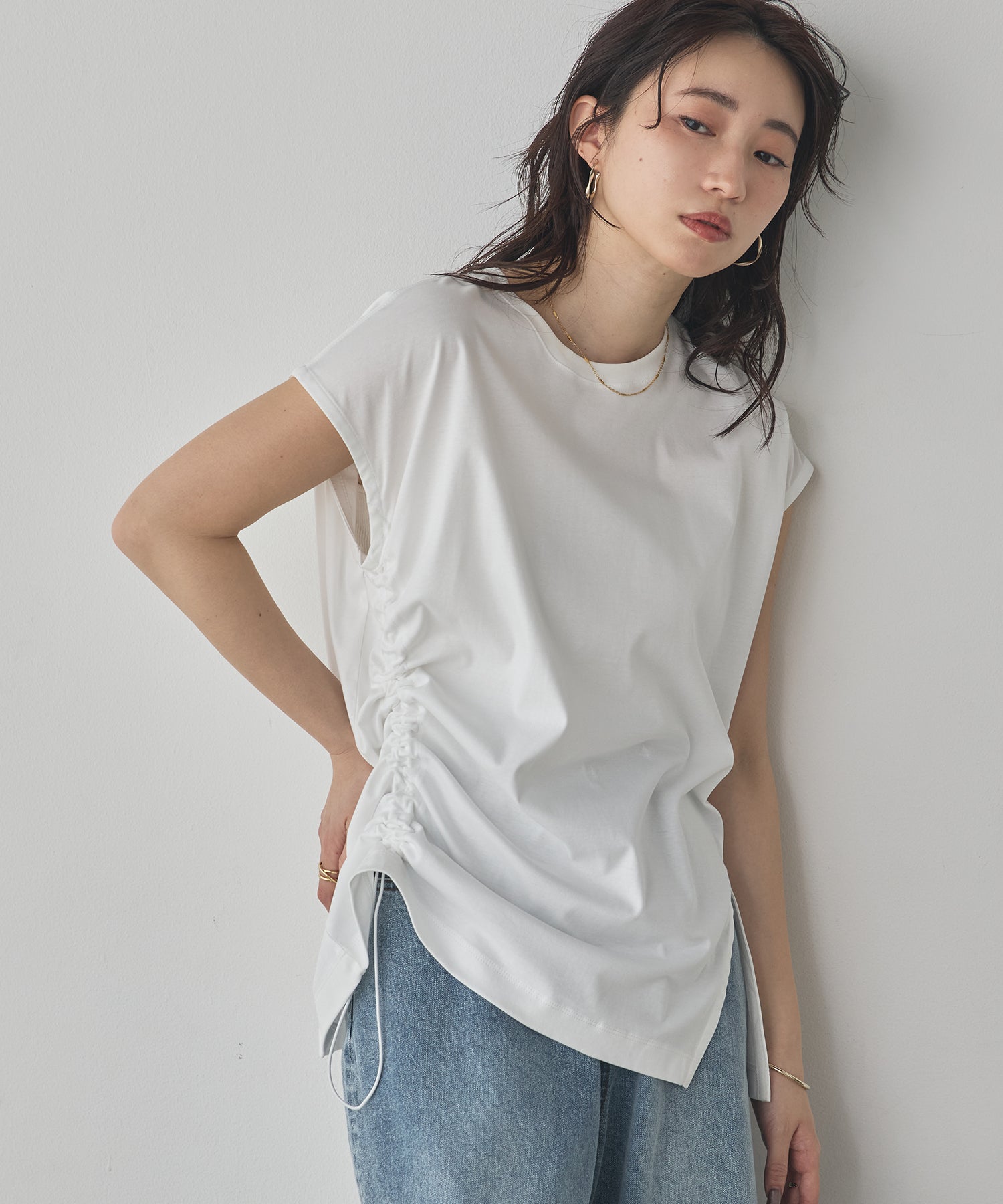 [PRE-ORDER]ASYMMETRICAL-DESIGN TOPS