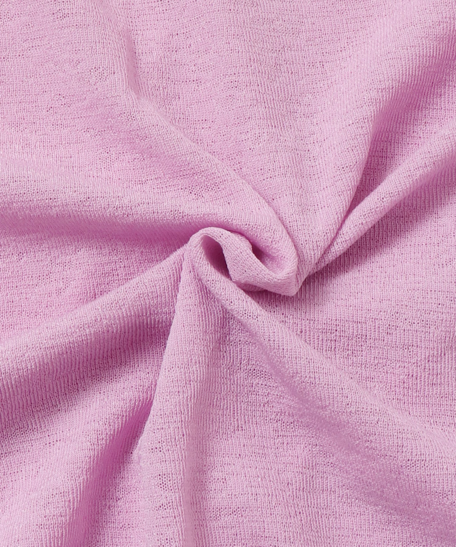 SHEER WAFFLE T-SHIRT WITH SUBTLE COLOR-BLOCKED STITCHING