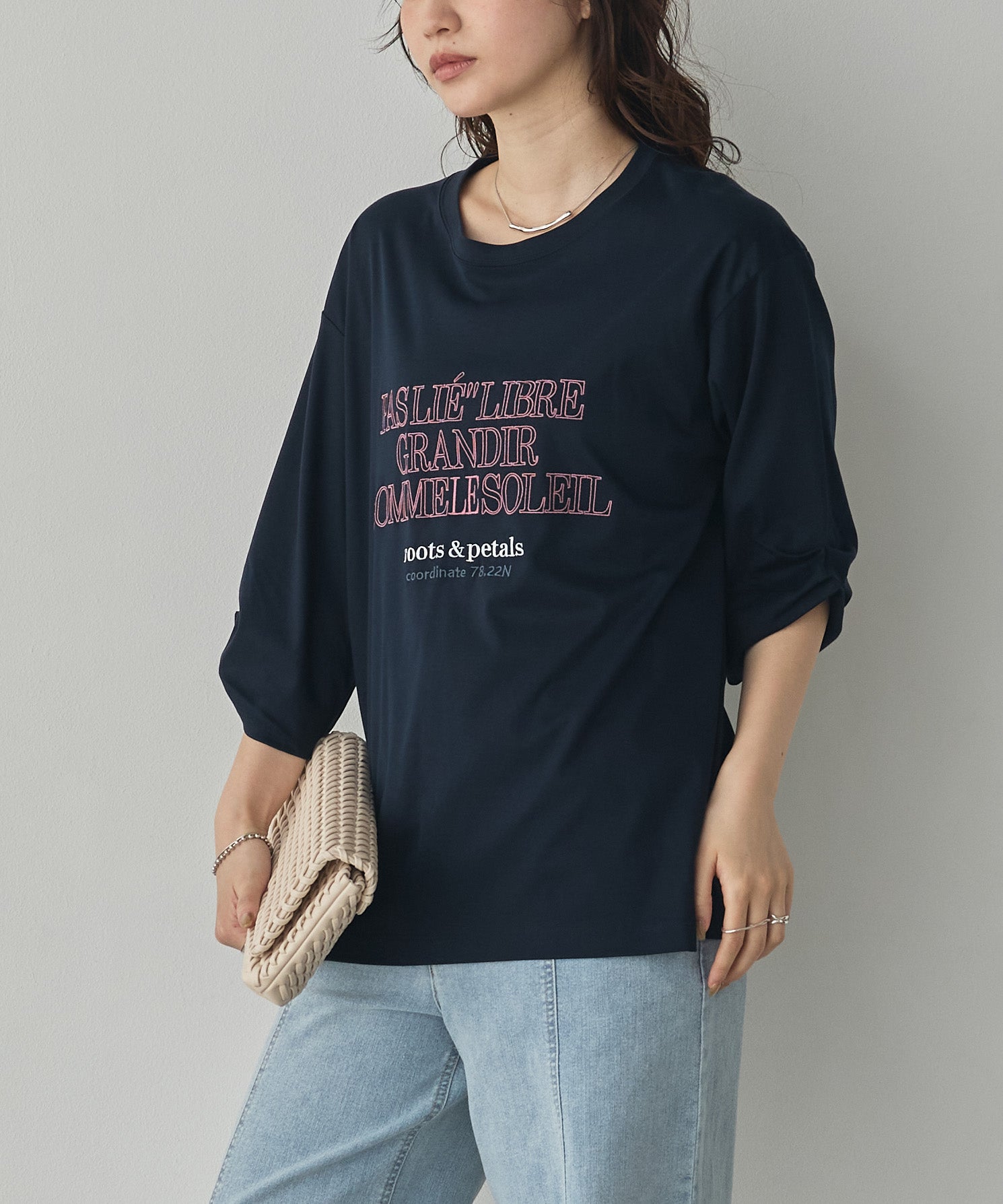 COMPACT SMOOTH EMBROIDERED LOGO T-SHIRT