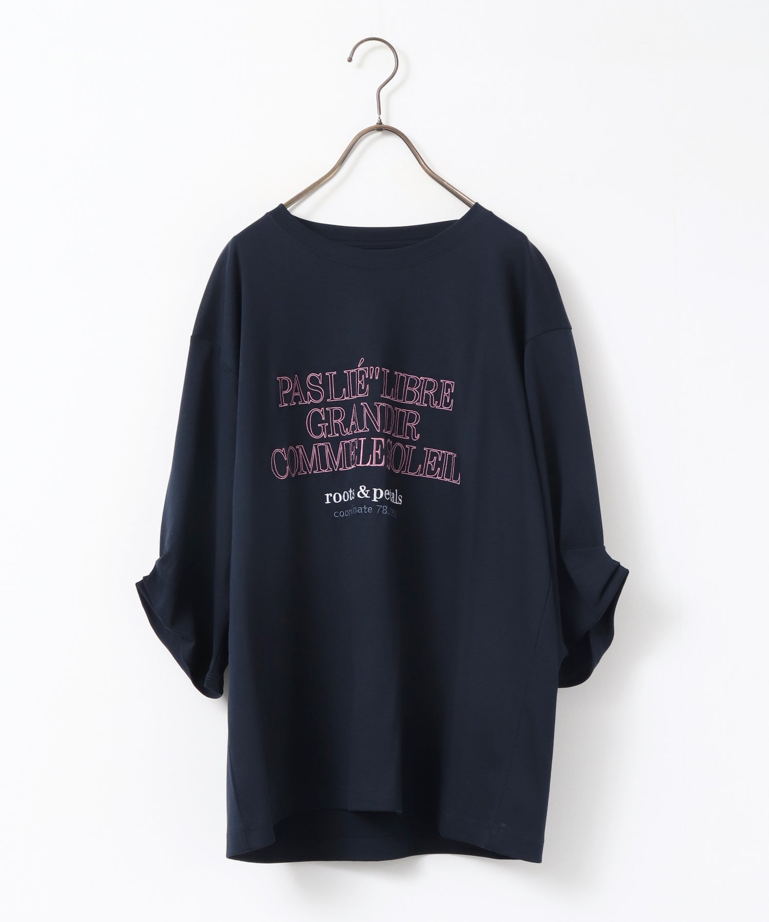 COMPACT SMOOTH EMBROIDERED LOGO T-SHIRT