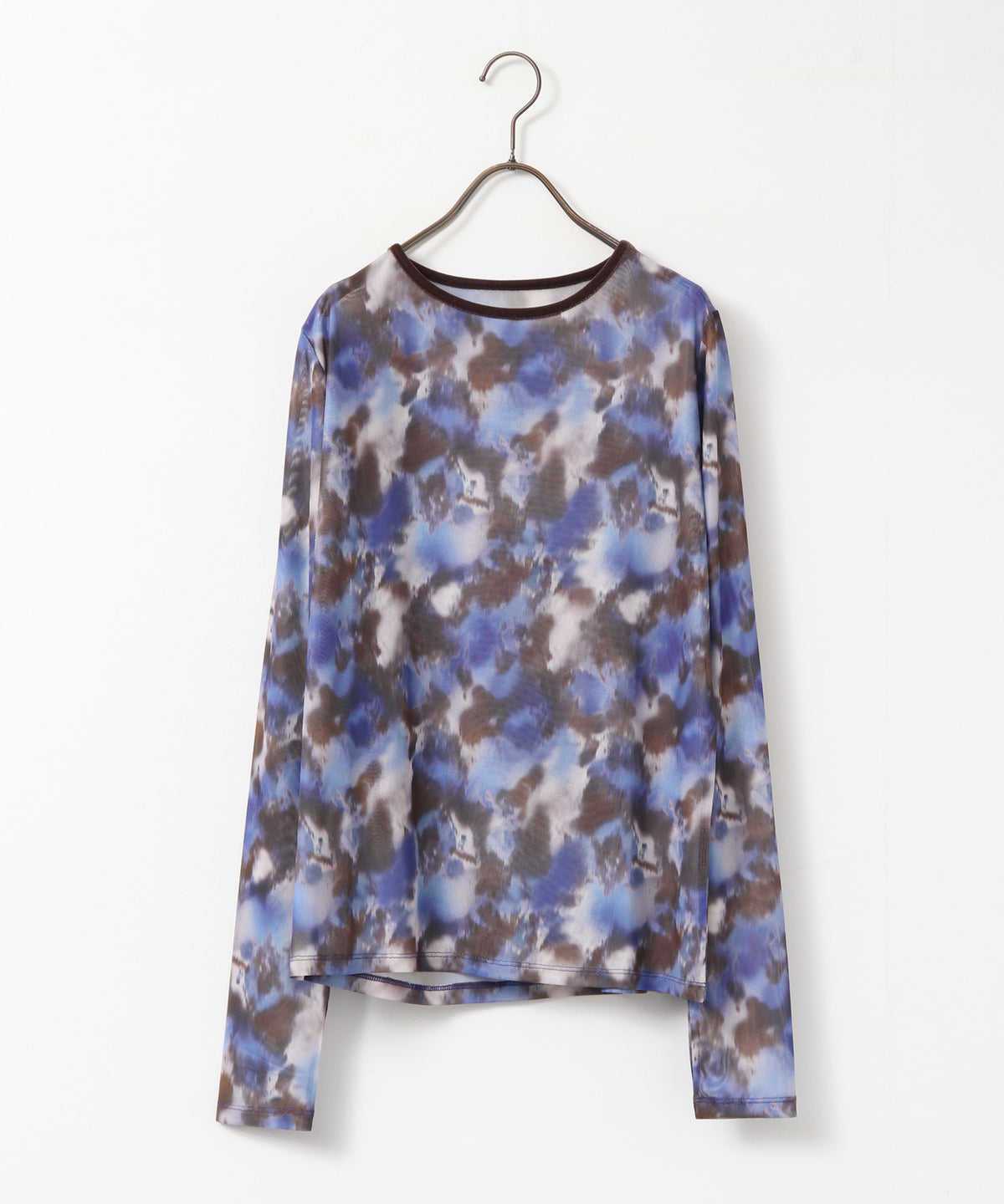 POWER NET NUANCE-PRINT TOP