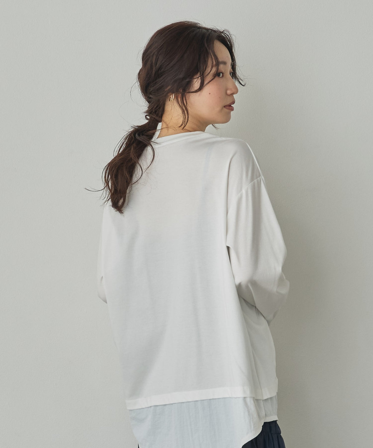 BONDED TRENCH COATSHIRT-STYLE LAYERED TOPS