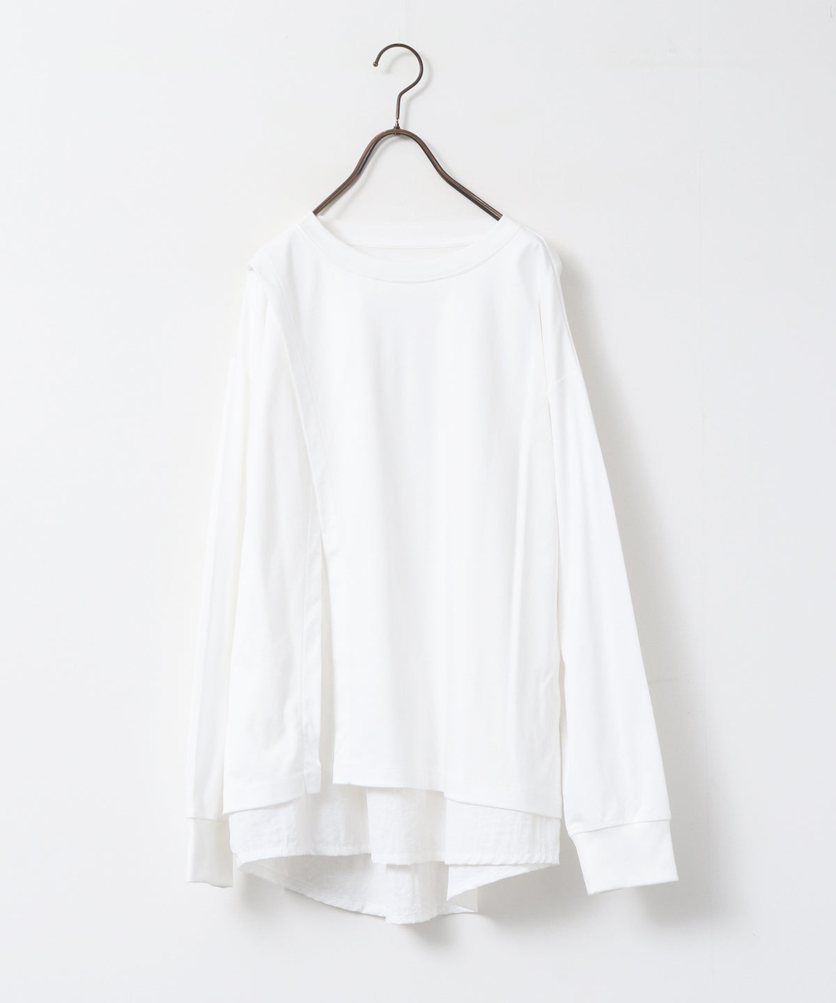 BONDED TRENCH COATSHIRT-STYLE LAYERED TOPS