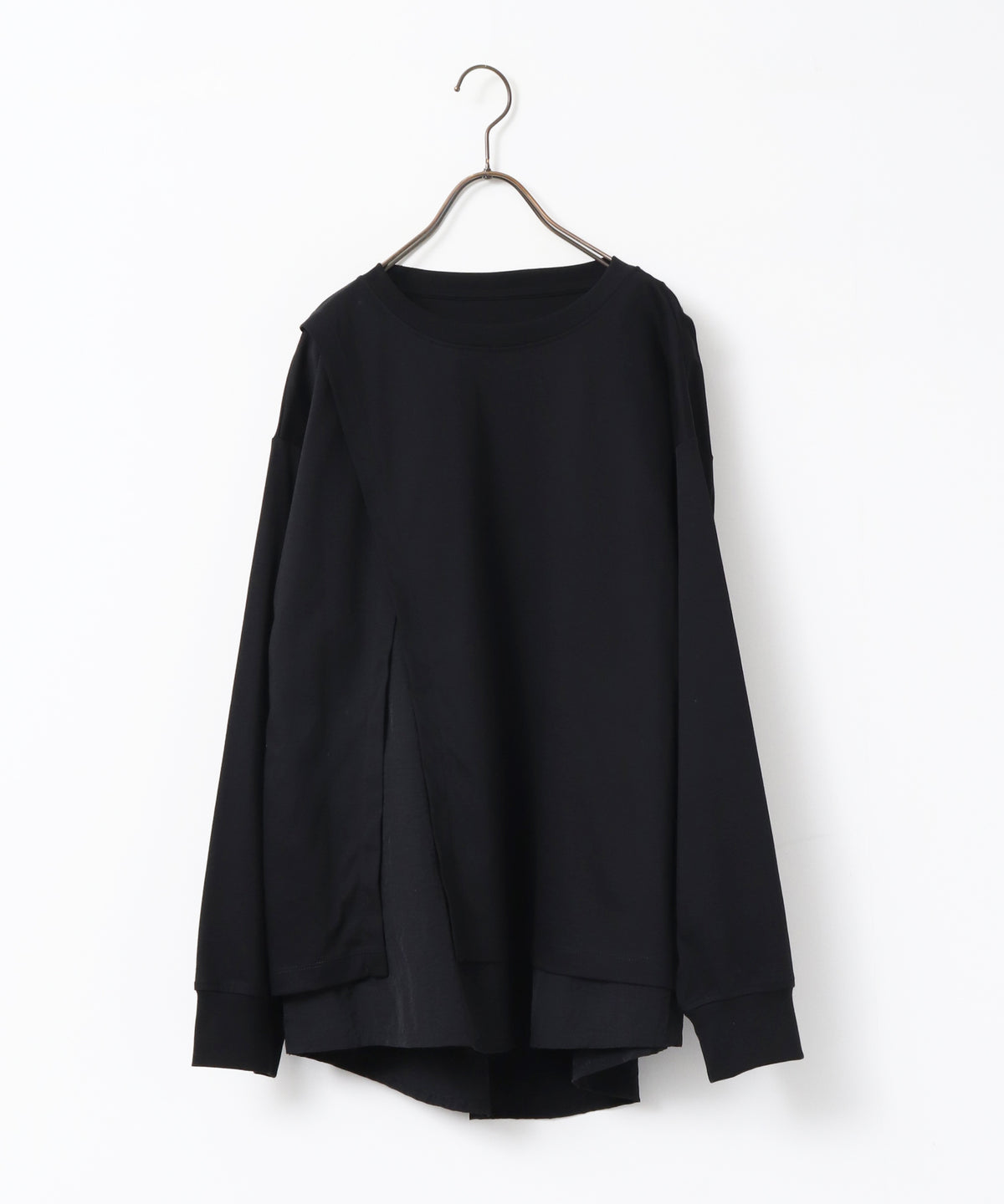 BONDED TRENCH COATSHIRT-STYLE LAYERED TOPS