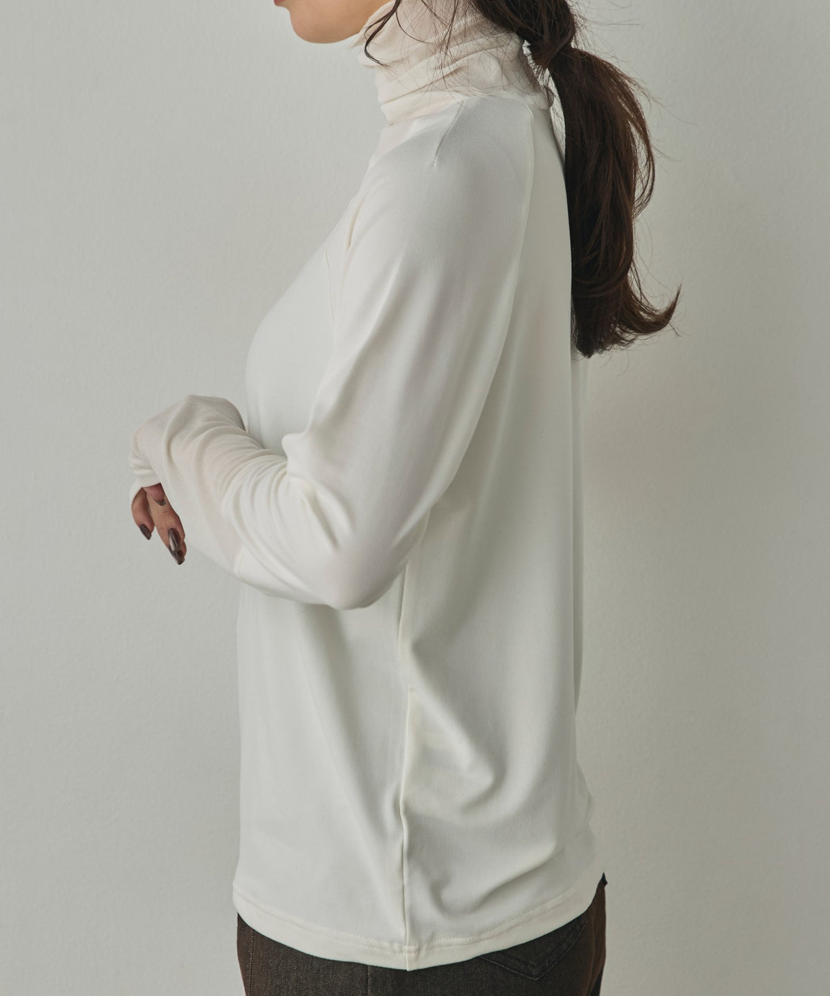 SOFT AND STRETCHY CUT-AND-SEW POWER-NET TOPS