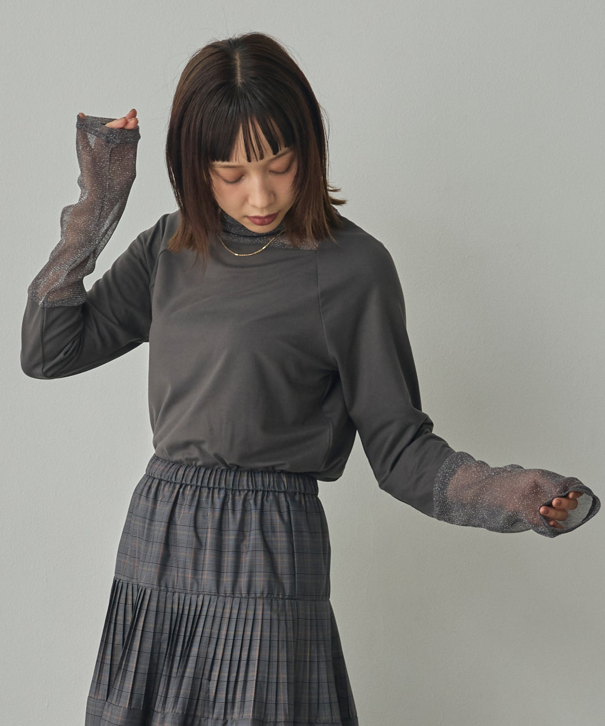 SOFT AND STRETCHY CUT-AND-SEW POWER-NET TOPS