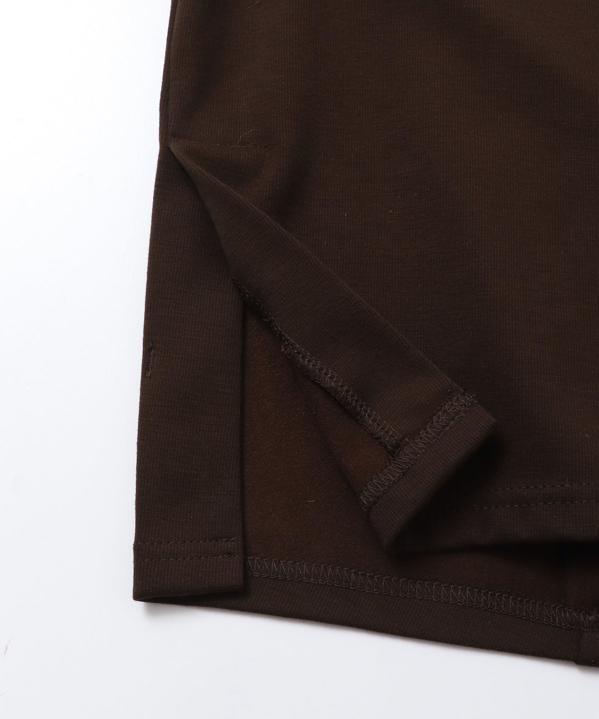 BRUSHED-LINING, SIDE-SLIT, FLOWY HOODIE