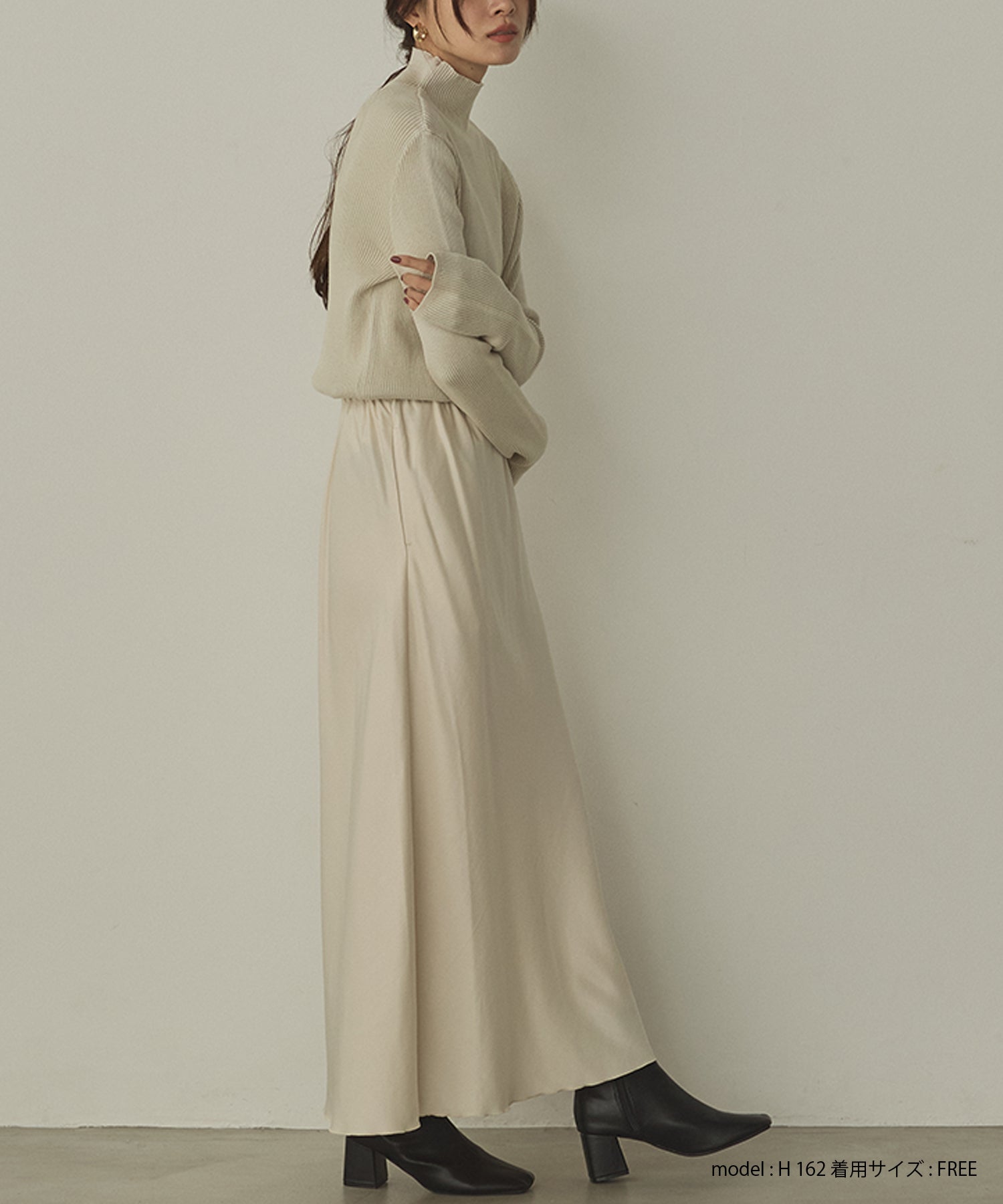 コットン リブ ストーンウォッシュ リブニット