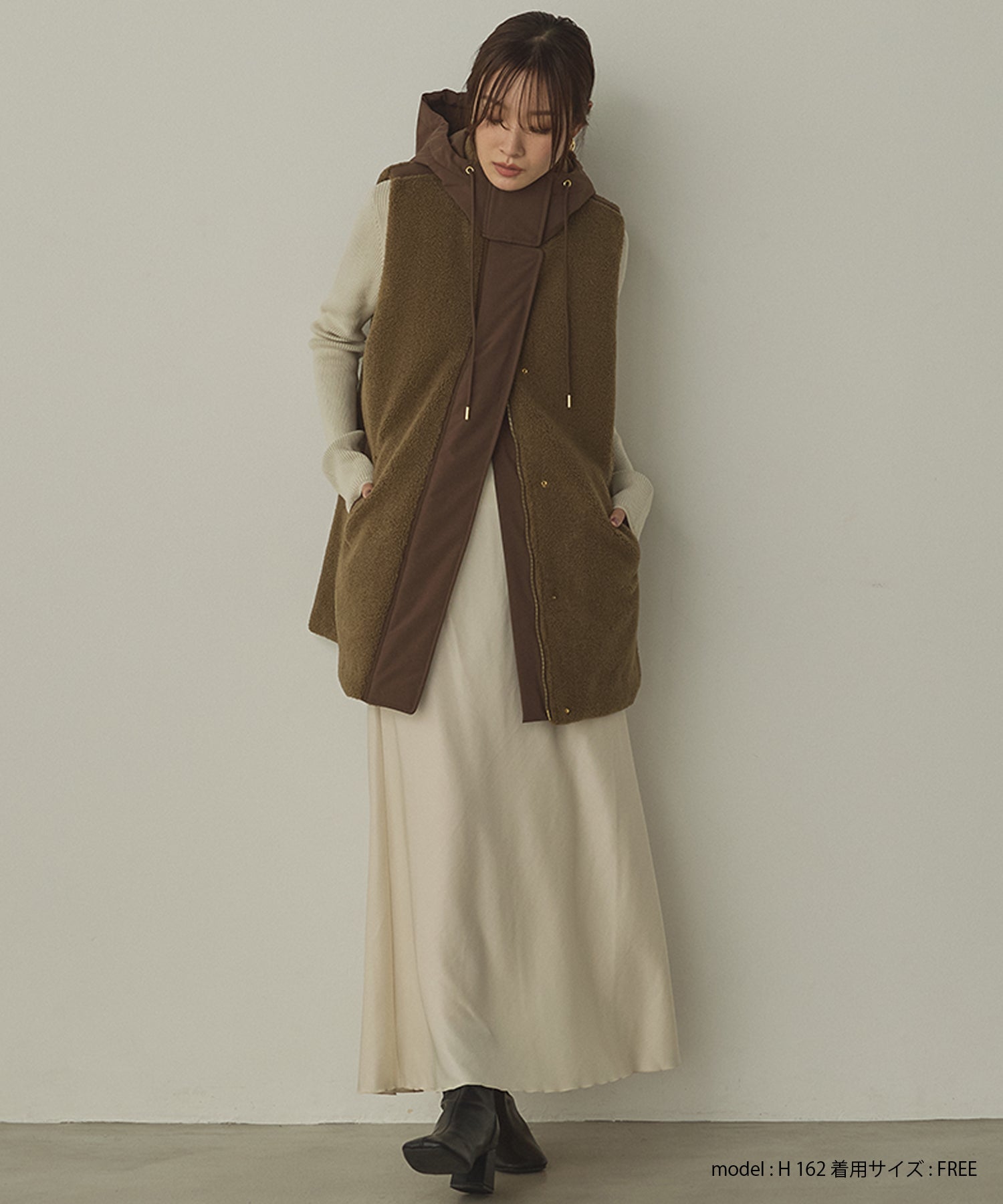 コットン リブ ストーンウォッシュ リブニット