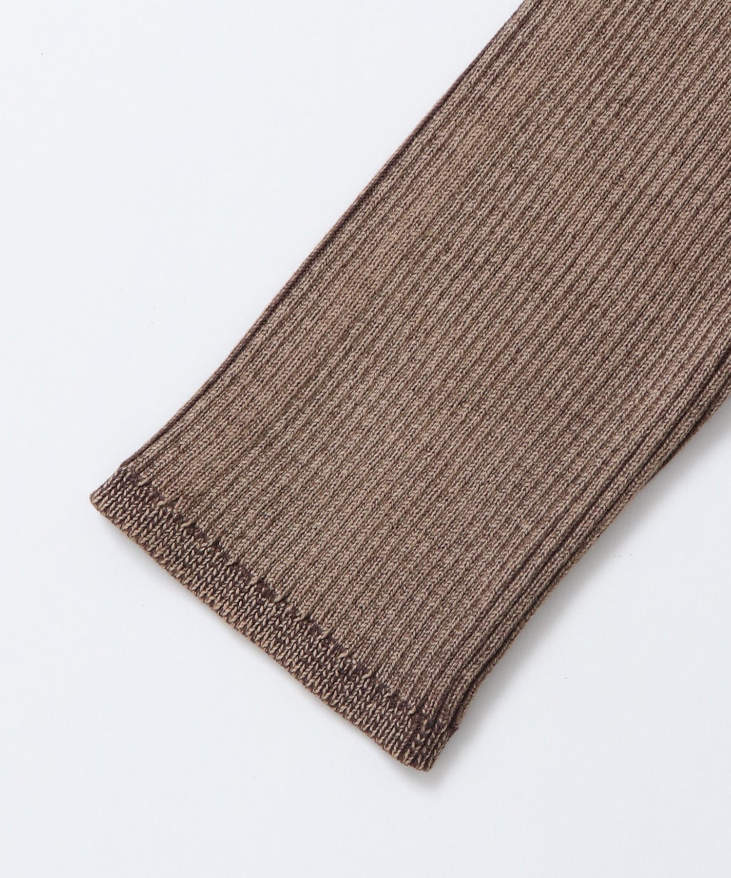 コットン リブ ストーンウォッシュ リブニット