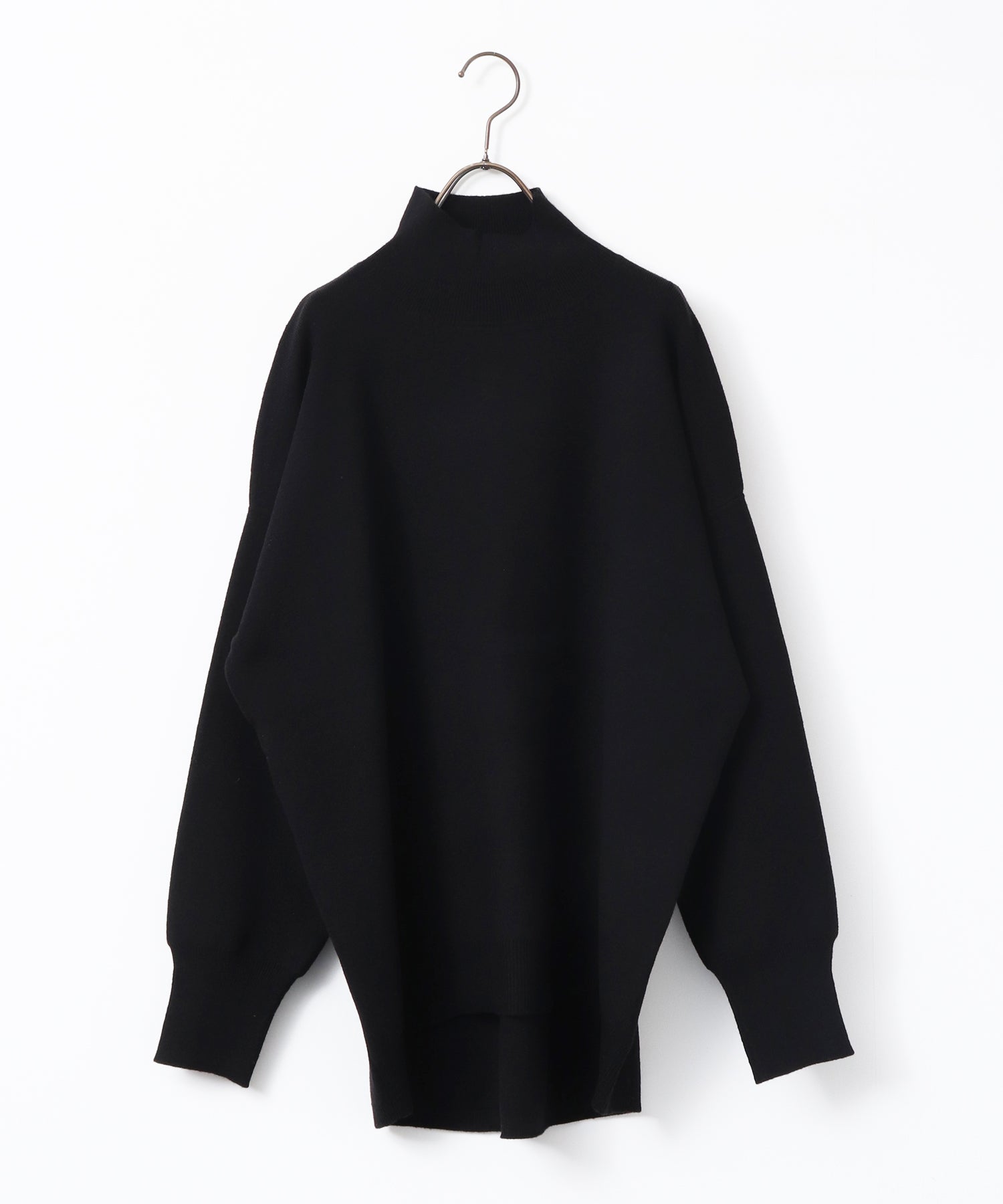 【静電気防止】やわもちヤーン タートルドルマンニット