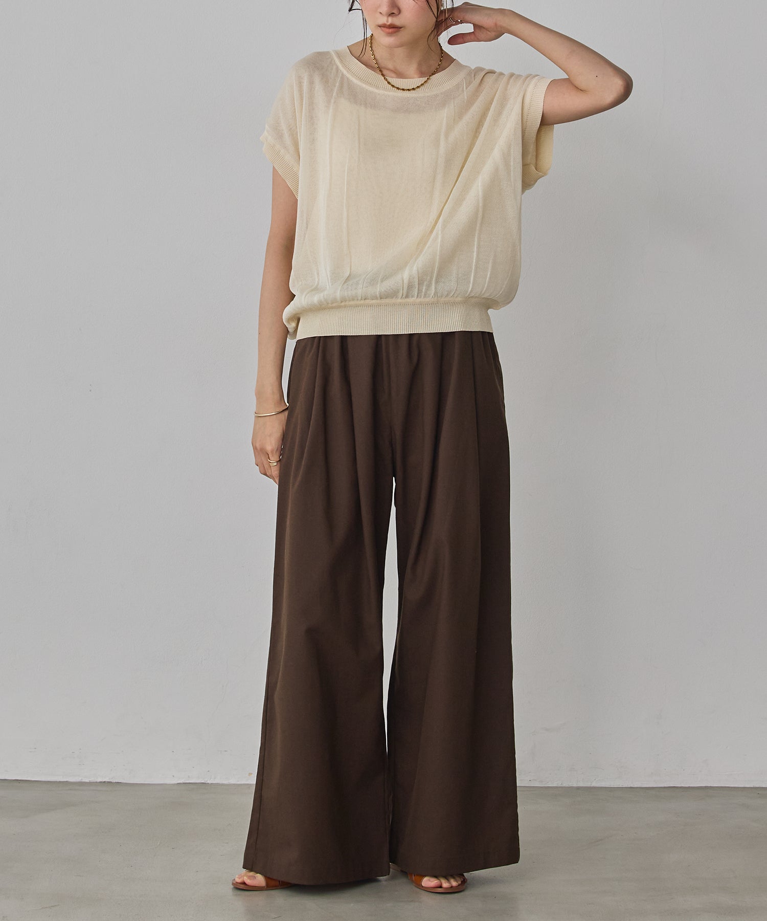 REVERSIBLE COLOR-BLOCK KNIT