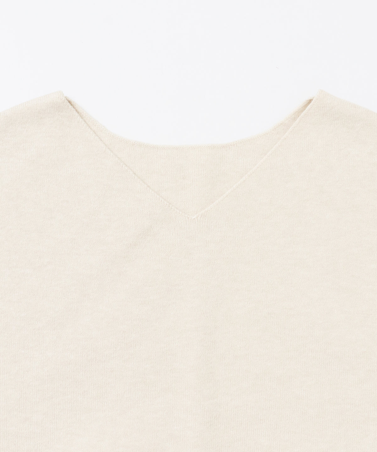 [ANTI-STATIC] YAWAMOCHI YARN PUFFY-SLEEVE COLOR-BLOCK KNIT