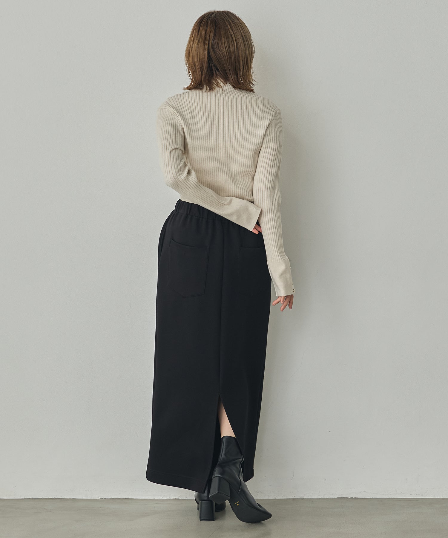 [PRE-ORDER][ANTI-STATIC] YAWAMOCHI YARN TURTLENECK JUMPER