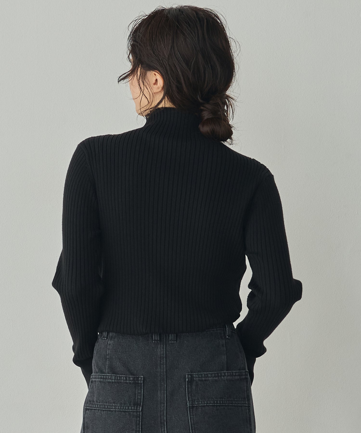 [PRE-ORDER][ANTI-STATIC] YAWAMOCHI YARN TURTLENECK JUMPER