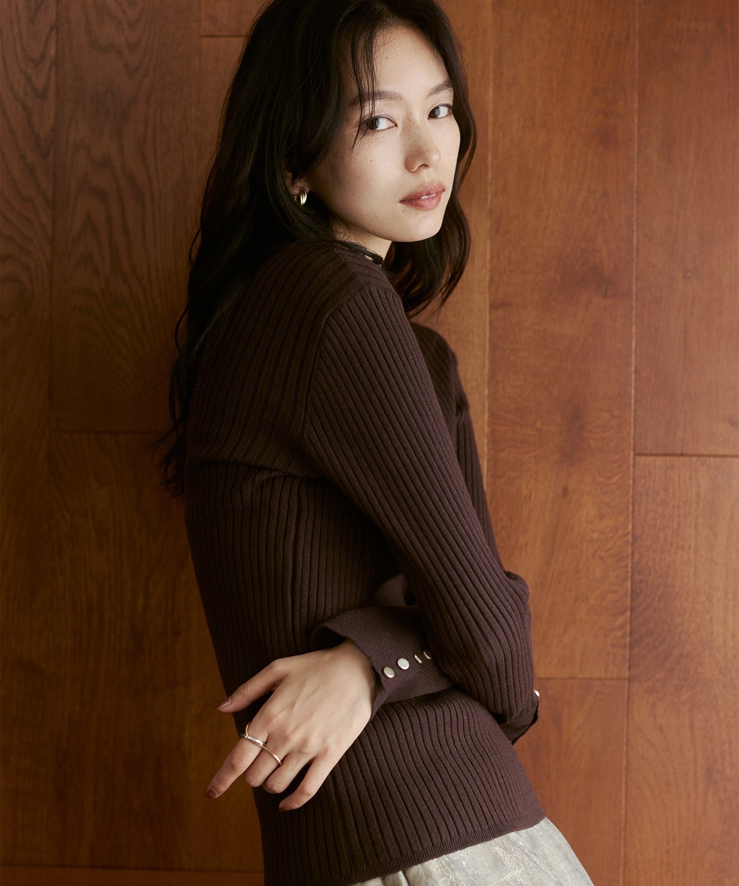 [PRE-ORDER][ANTI-STATIC] YAWAMOCHI YARN TURTLENECK JUMPER