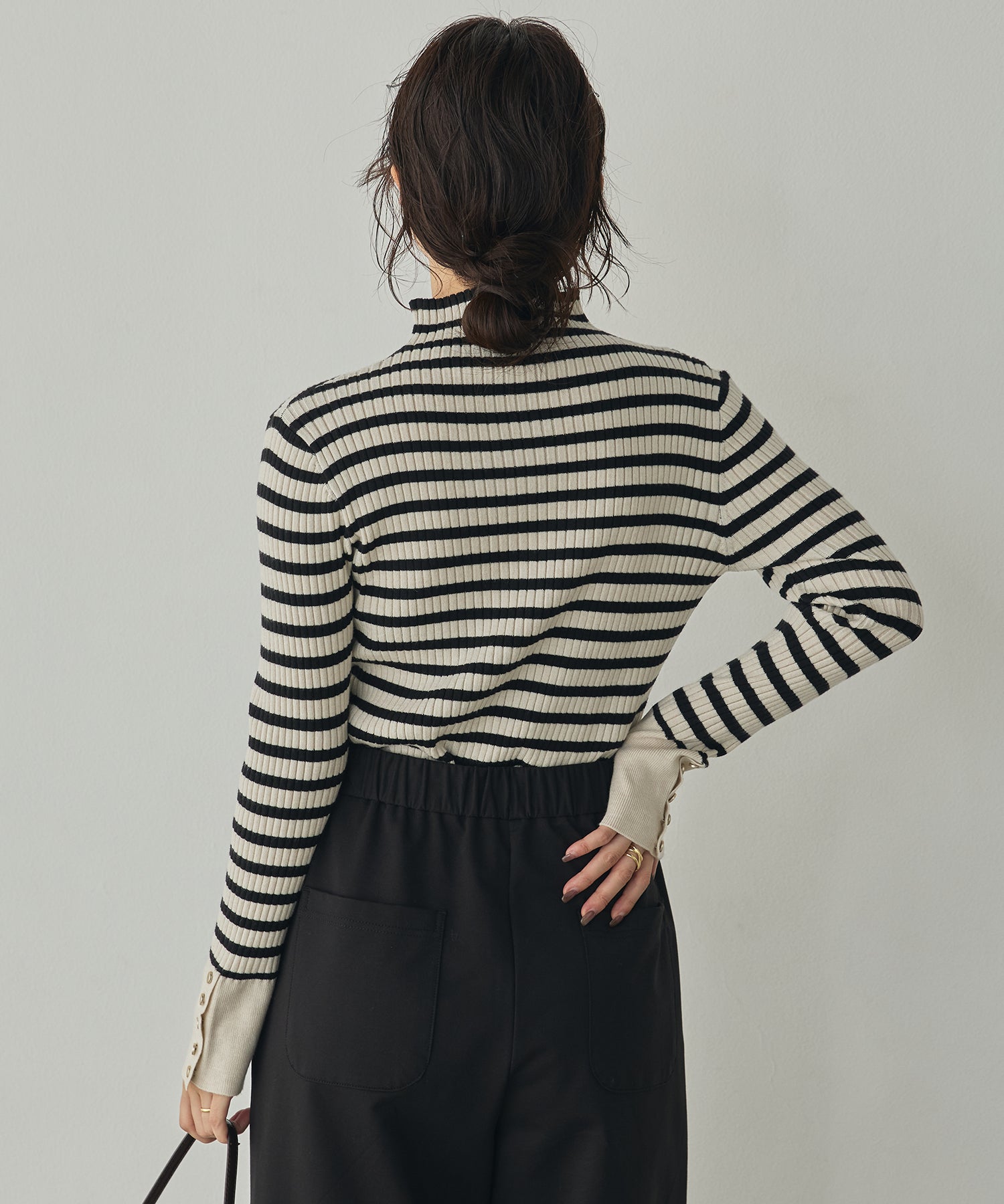 [PRE-ORDER][ANTI-STATIC] YAWAMOCHI YARN TURTLENECK JUMPER