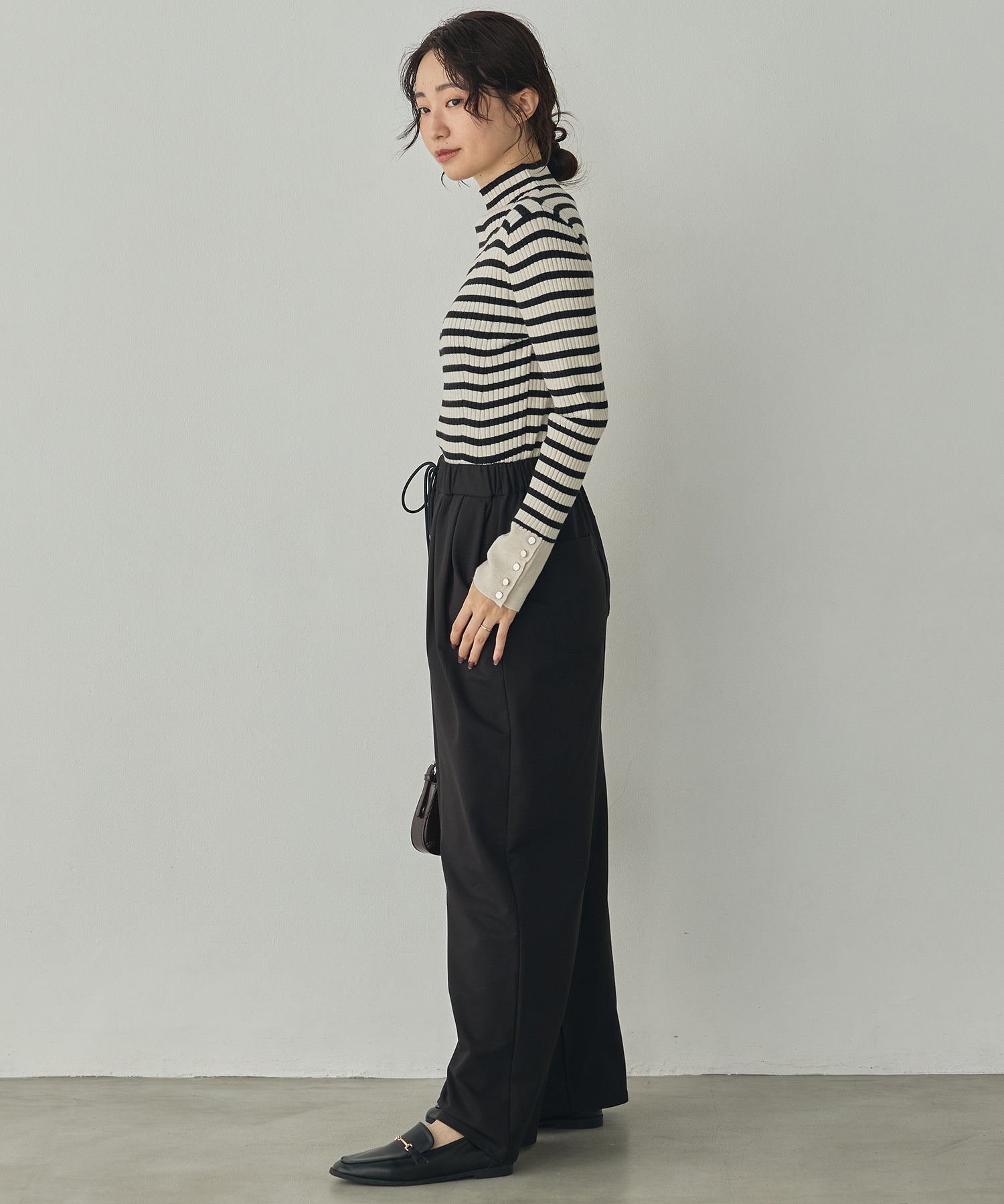 [PRE-ORDER][ANTI-STATIC] YAWAMOCHI YARN TURTLENECK JUMPER