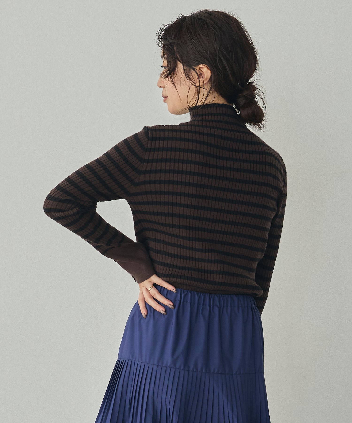 [PRE-ORDER][ANTI-STATIC] YAWAMOCHI YARN TURTLENECK JUMPER