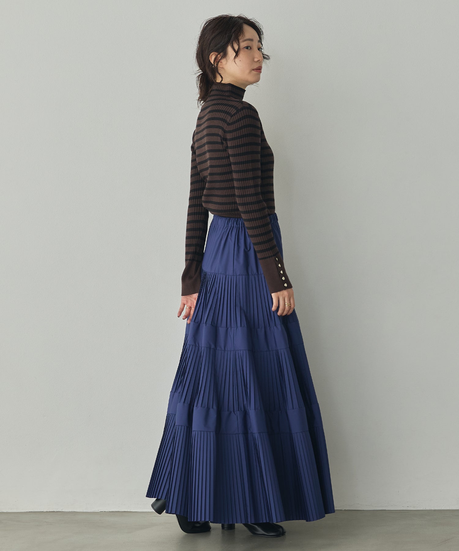 [PRE-ORDER][ANTI-STATIC] YAWAMOCHI YARN TURTLENECK JUMPER
