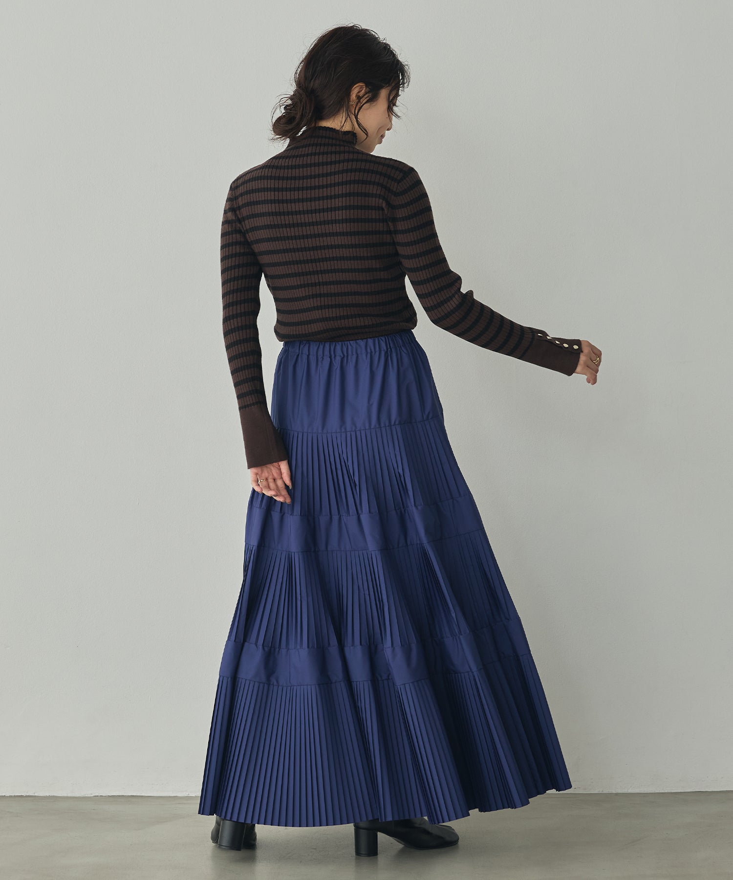 [PRE-ORDER][ANTI-STATIC] YAWAMOCHI YARN TURTLENECK JUMPER
