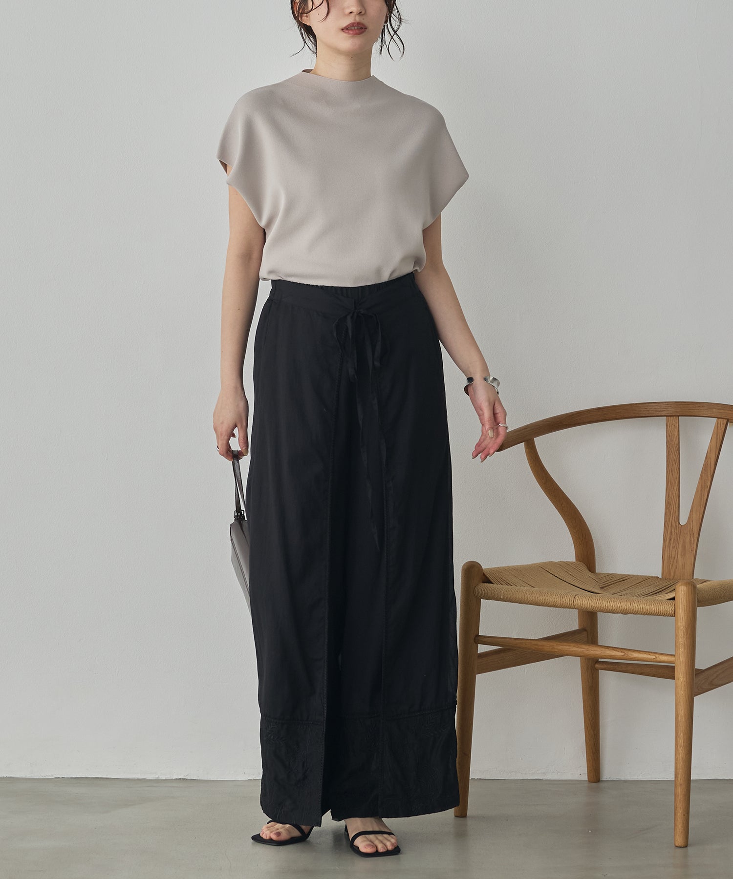FRENCH-SLEEVE KNIT TOPS