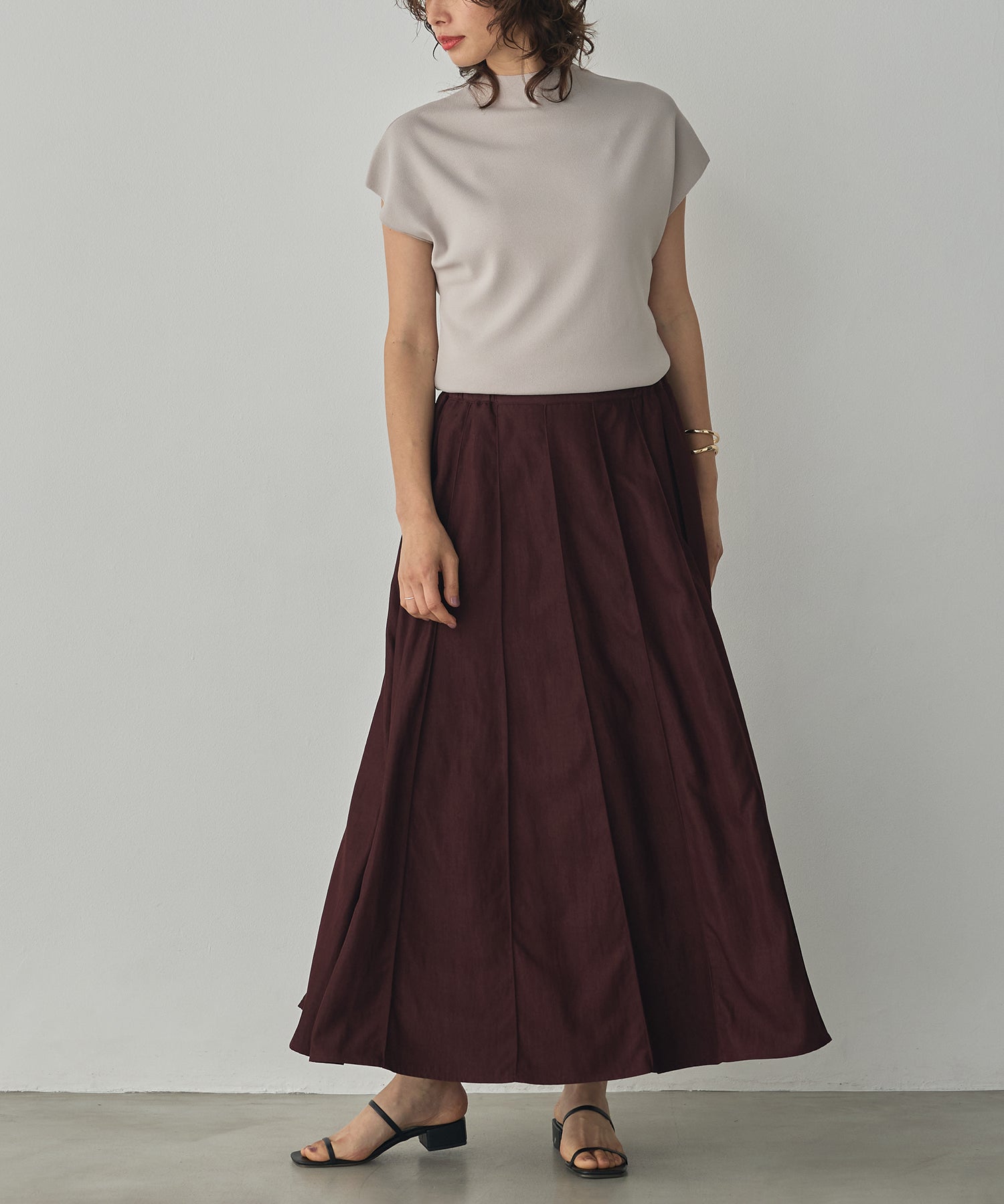 FRENCH-SLEEVE KNIT TOPS