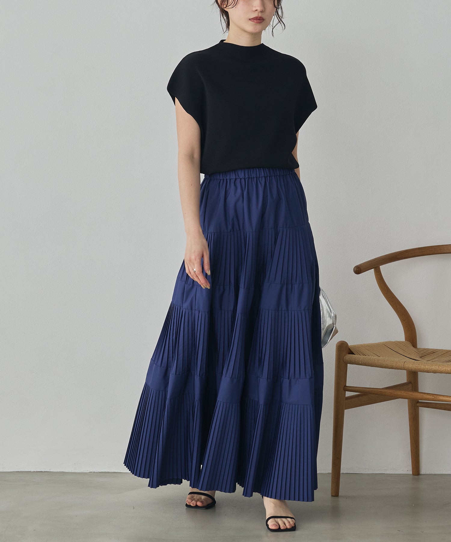 FRENCH-SLEEVE KNIT TOPS