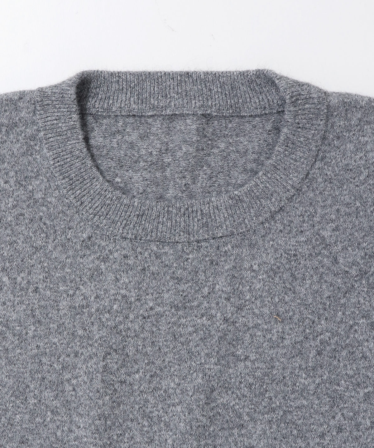 CASHMERE-TOUCH LACE-INLAID KNIT