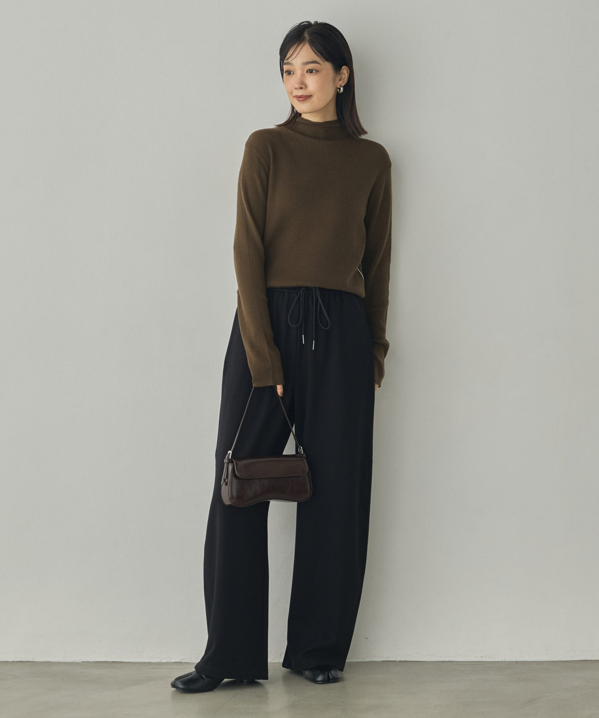 STRIPED WOOL-BLEND KNIT