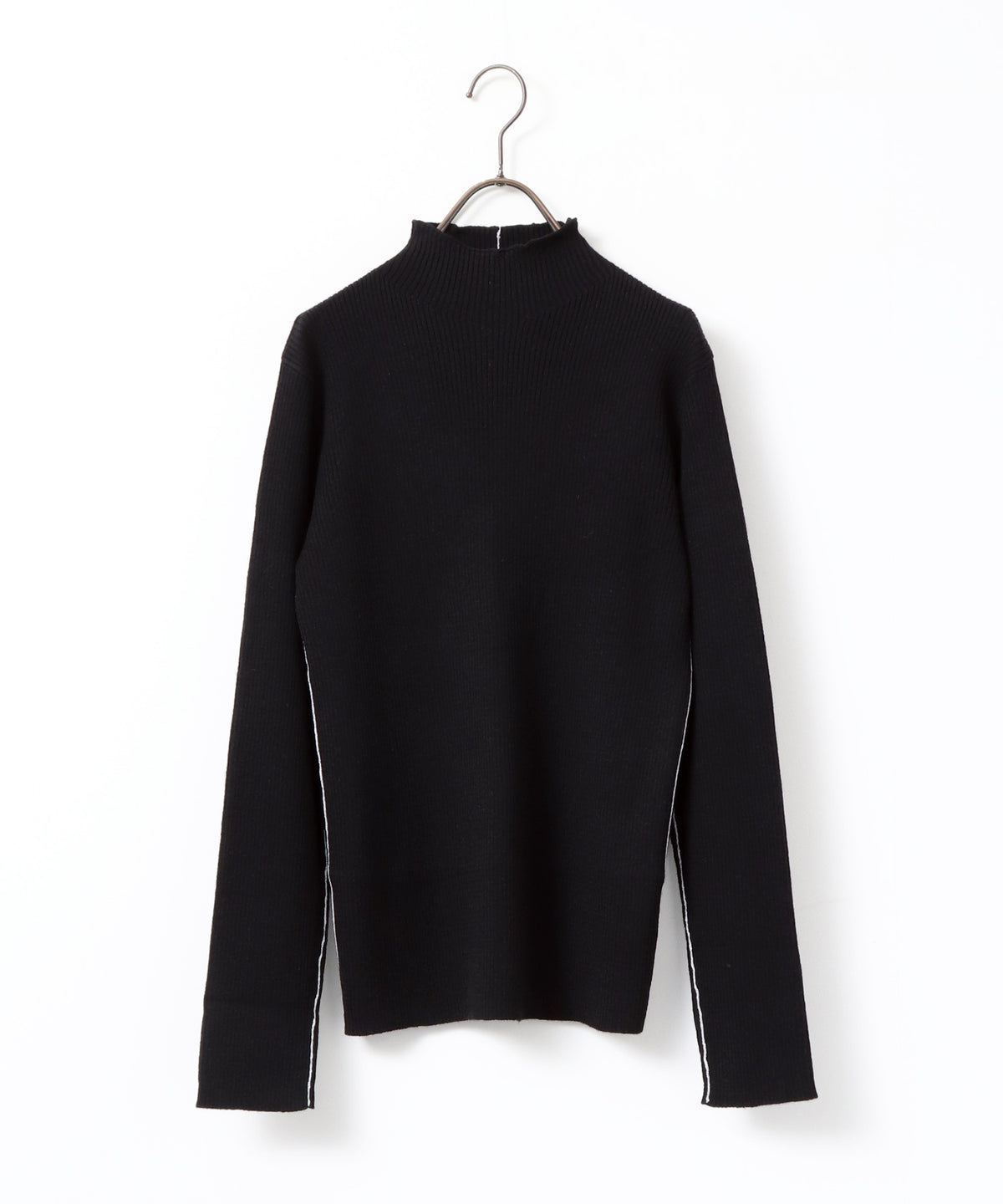 STRIPED WOOL-BLEND KNIT