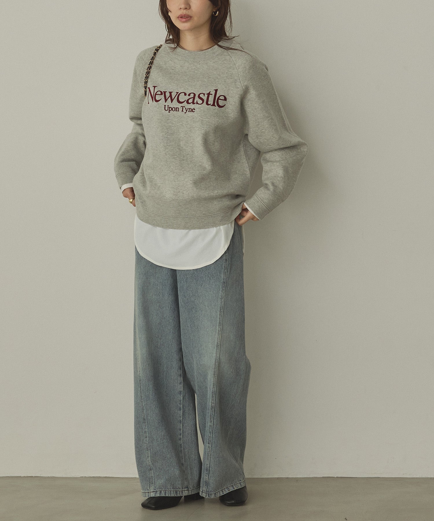 LIMITED] SWEAT LIKE LOGO KNIT