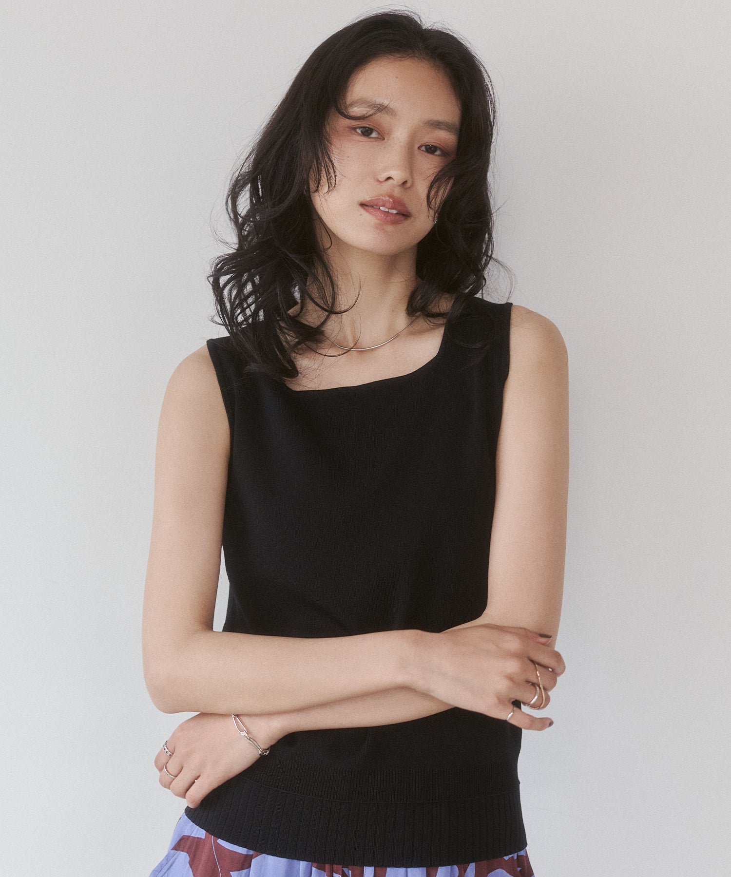 REVERSIBLE 2-WAY KNIT TANK TOP