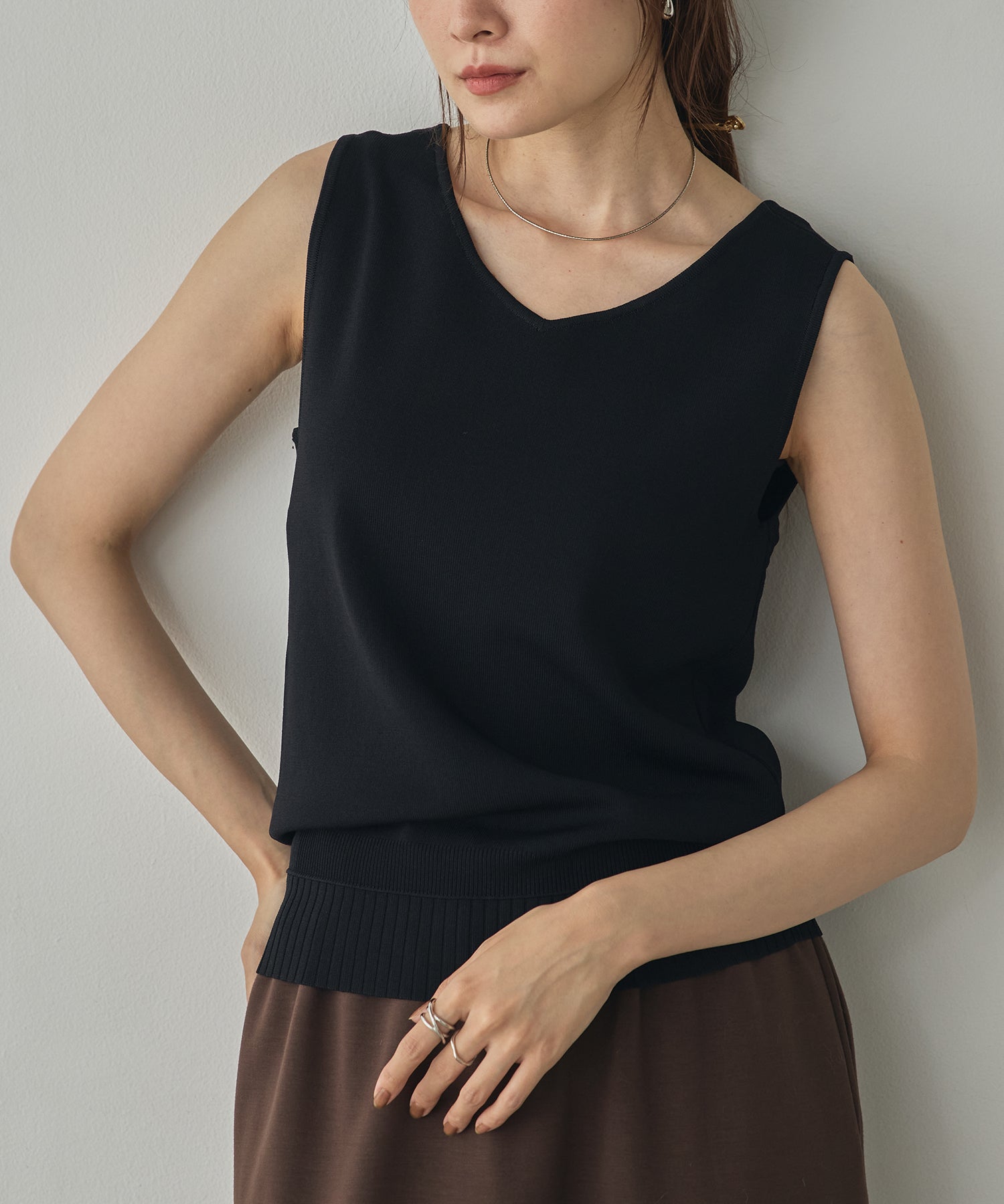 REVERSIBLE 2-WAY KNIT TANK TOP