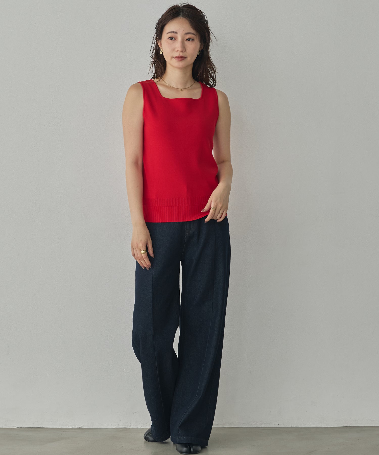 REVERSIBLE 2-WAY KNIT TANK TOP