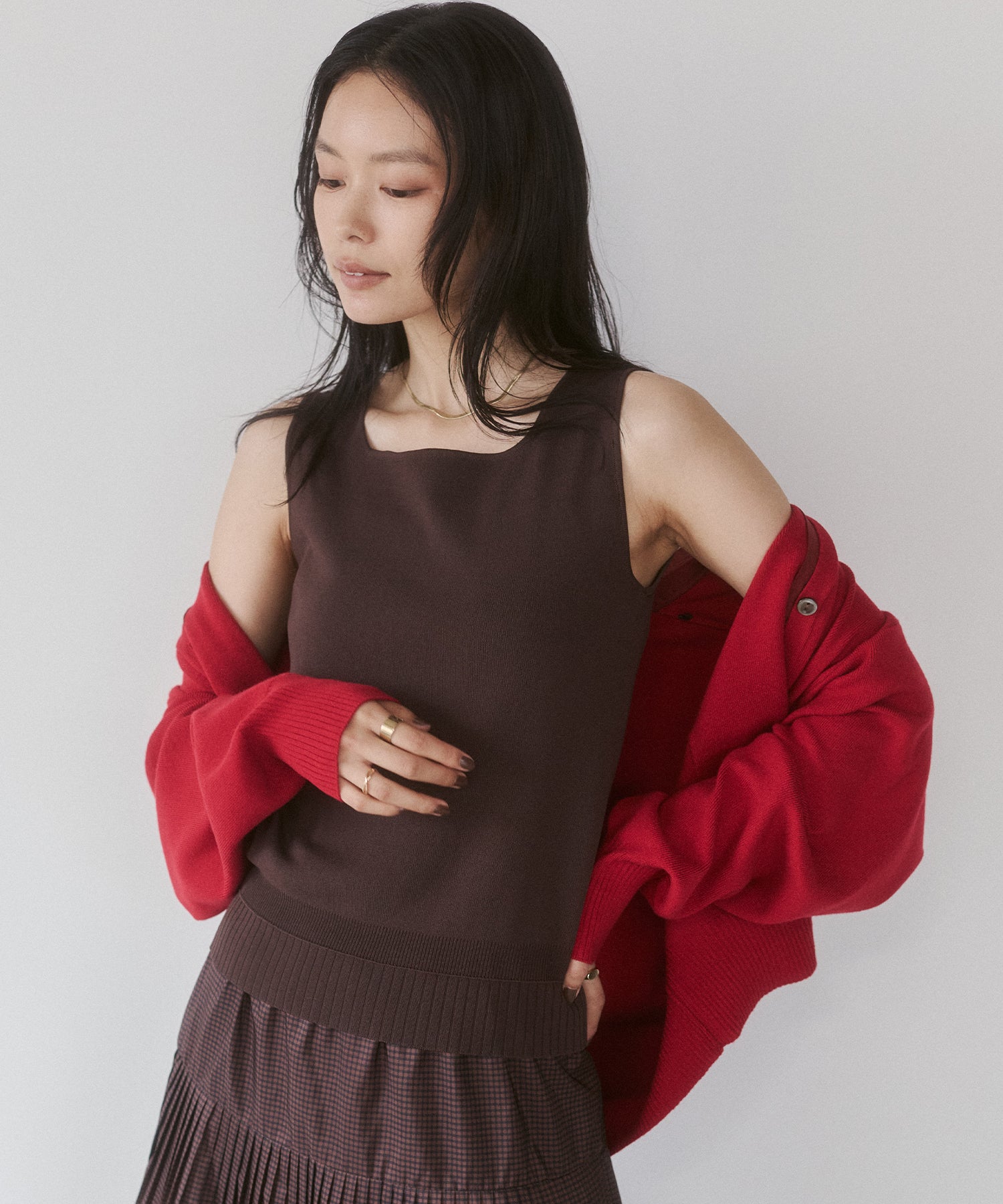 REVERSIBLE 2-WAY KNIT TANK TOP