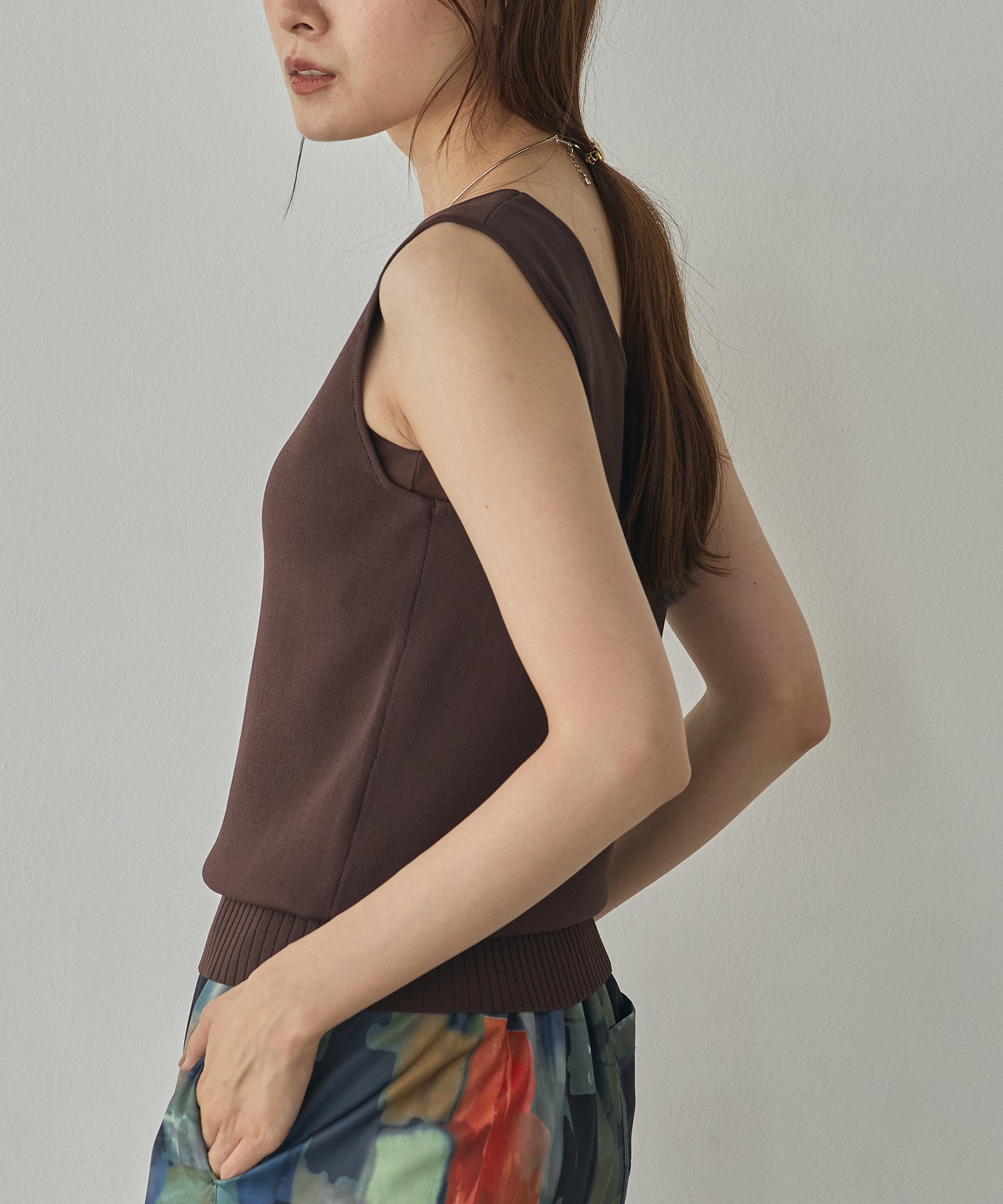 REVERSIBLE 2-WAY KNIT TANK TOP