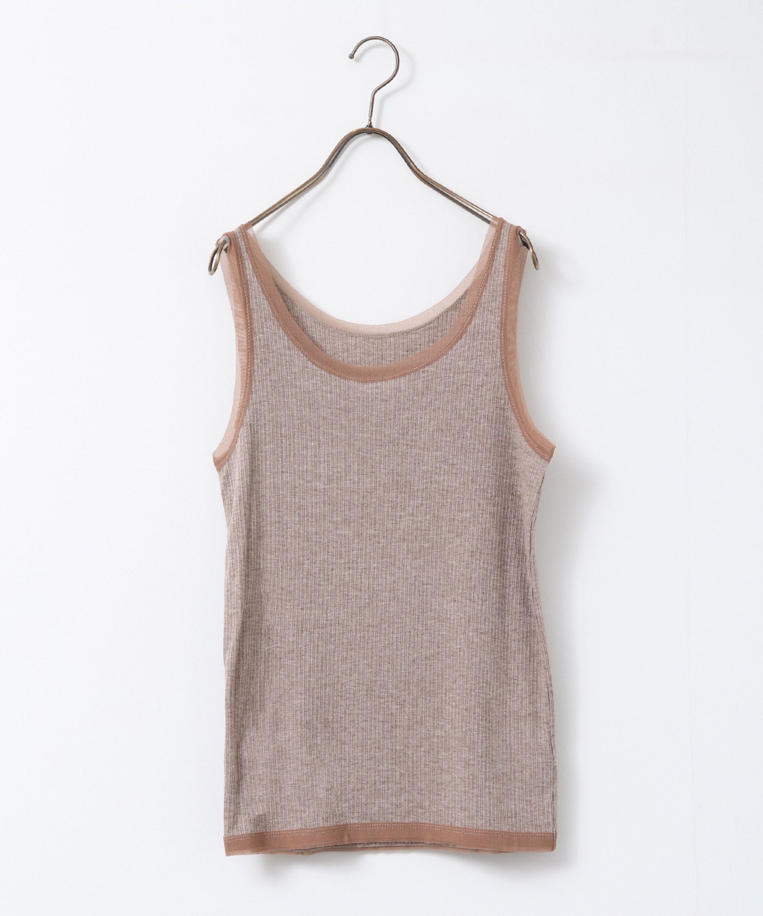 シアーアシメタンクトップ | AND ON JIONE STORE（アンドオン