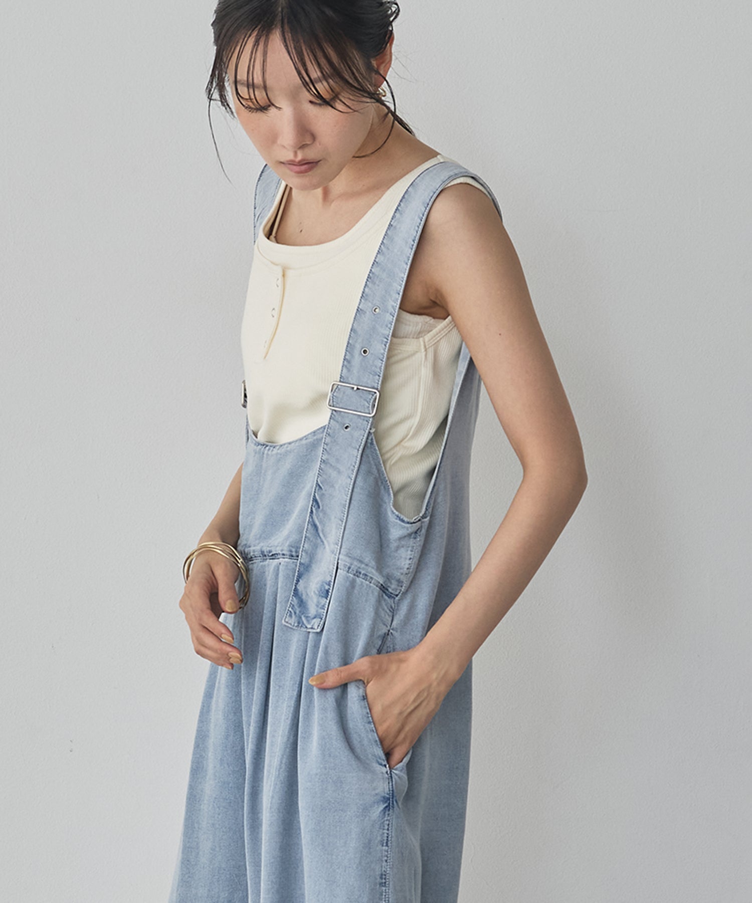 LAYERED RIBBED TANK TOP