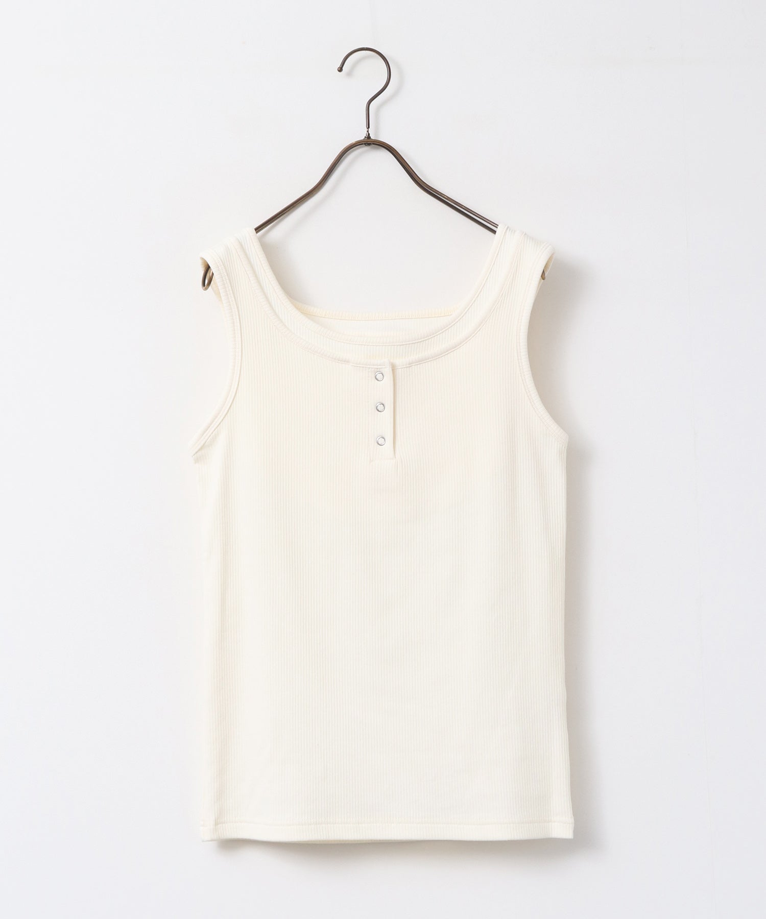 LAYERED RIBBED TANK TOP