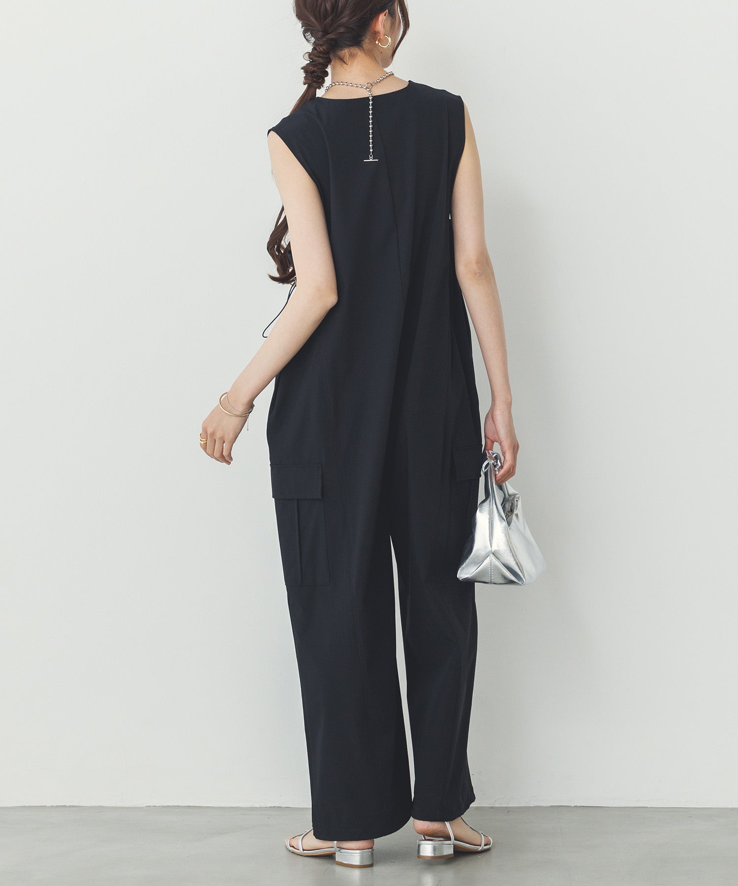 SIDE GATHER JUMPSUIT